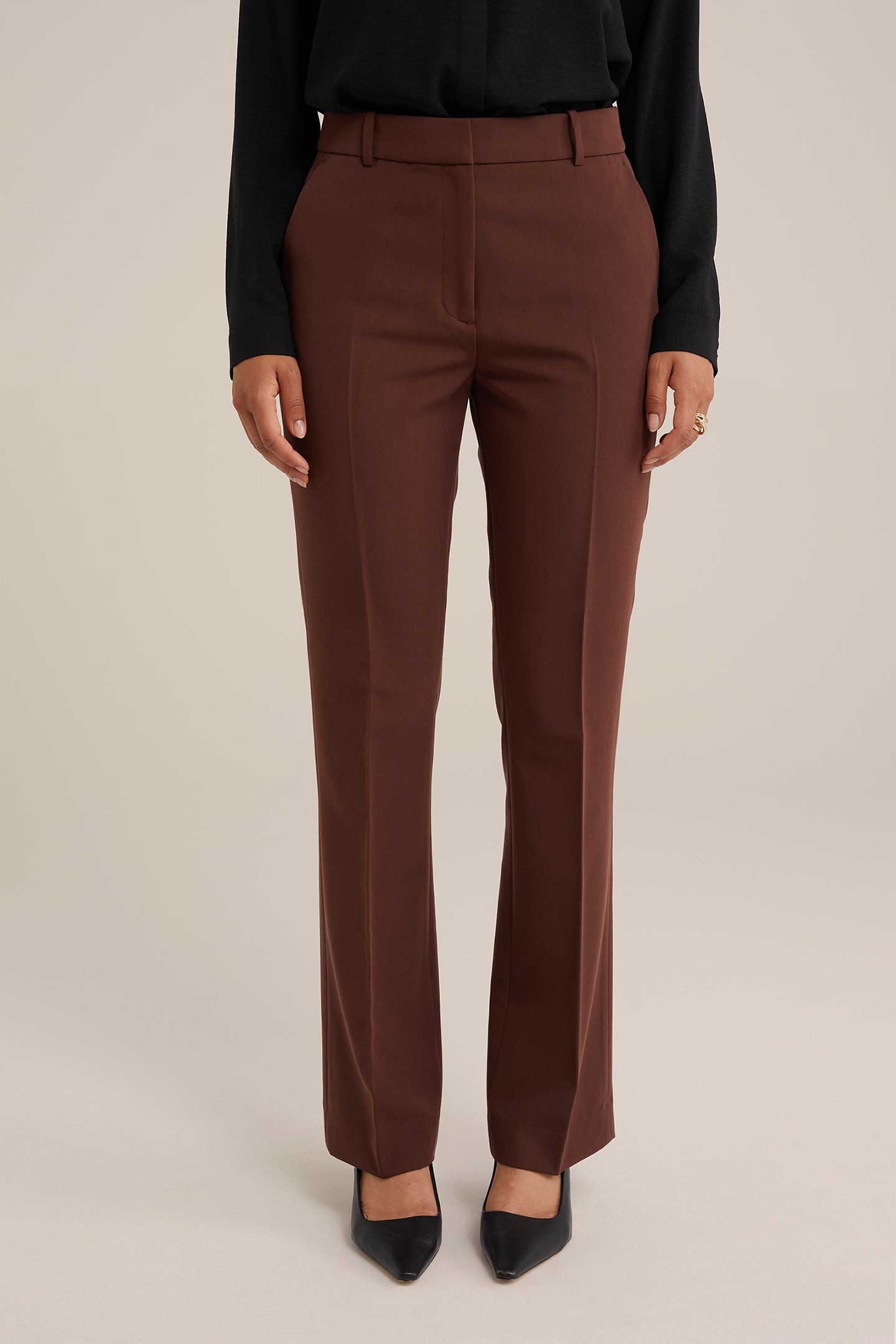 TROUSER DARK BROWN 1