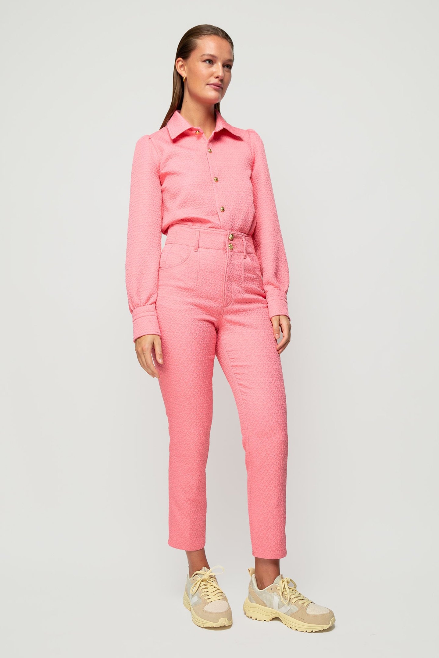 CLEAN WAIST PANTS CHATEAU ROSE 1