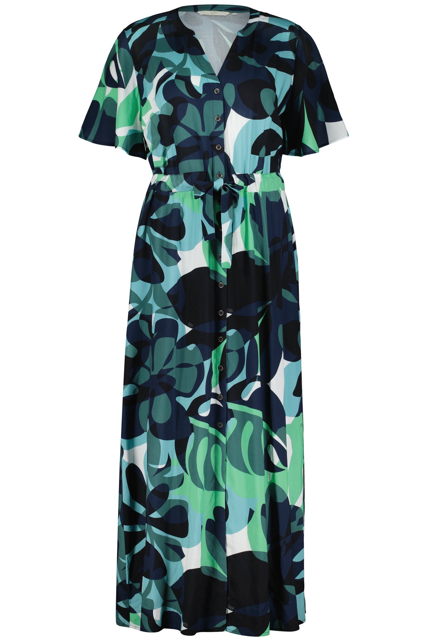 DRESS NOVA OFFWHITE WITH BLUE PLANES PRINT 3