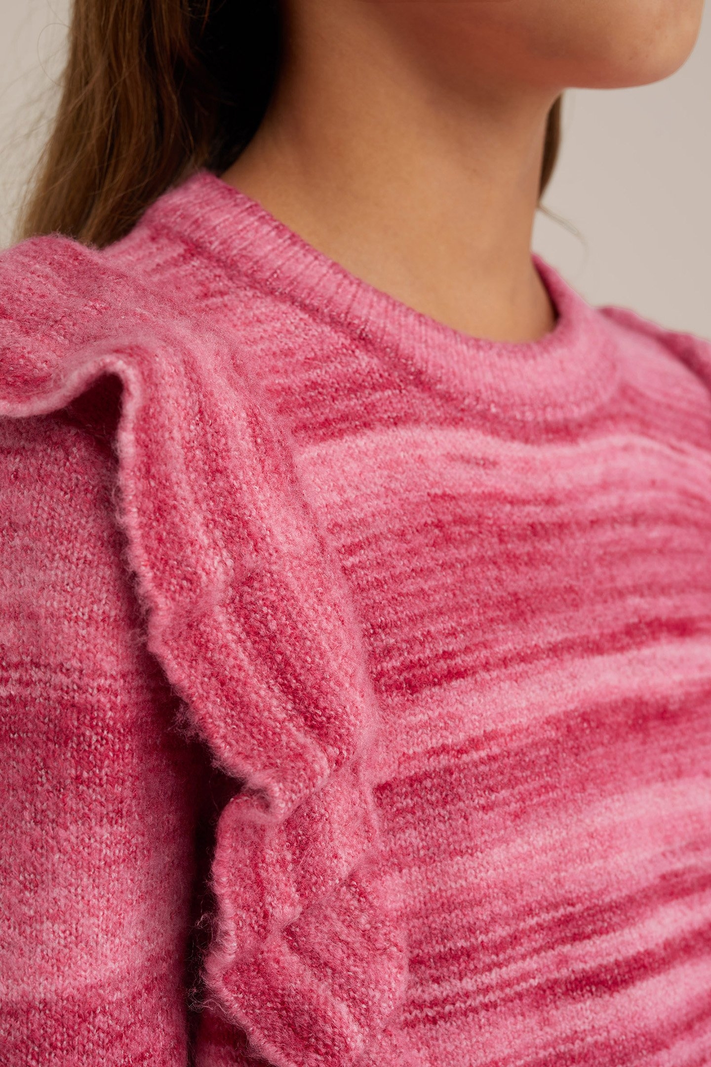 KNITTED PULLOVER PINK 5