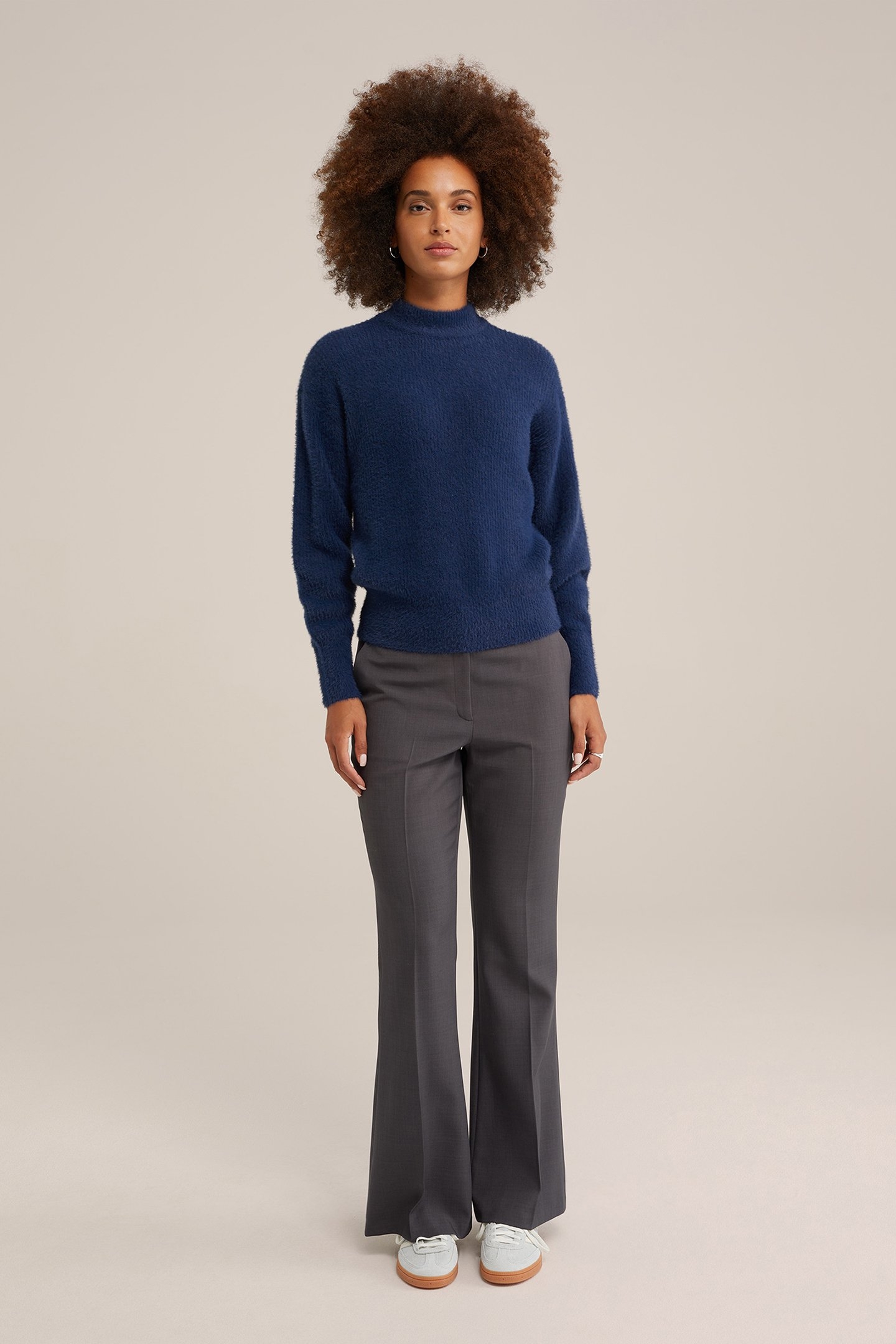 KNITTED PULLOVER BLUE 3