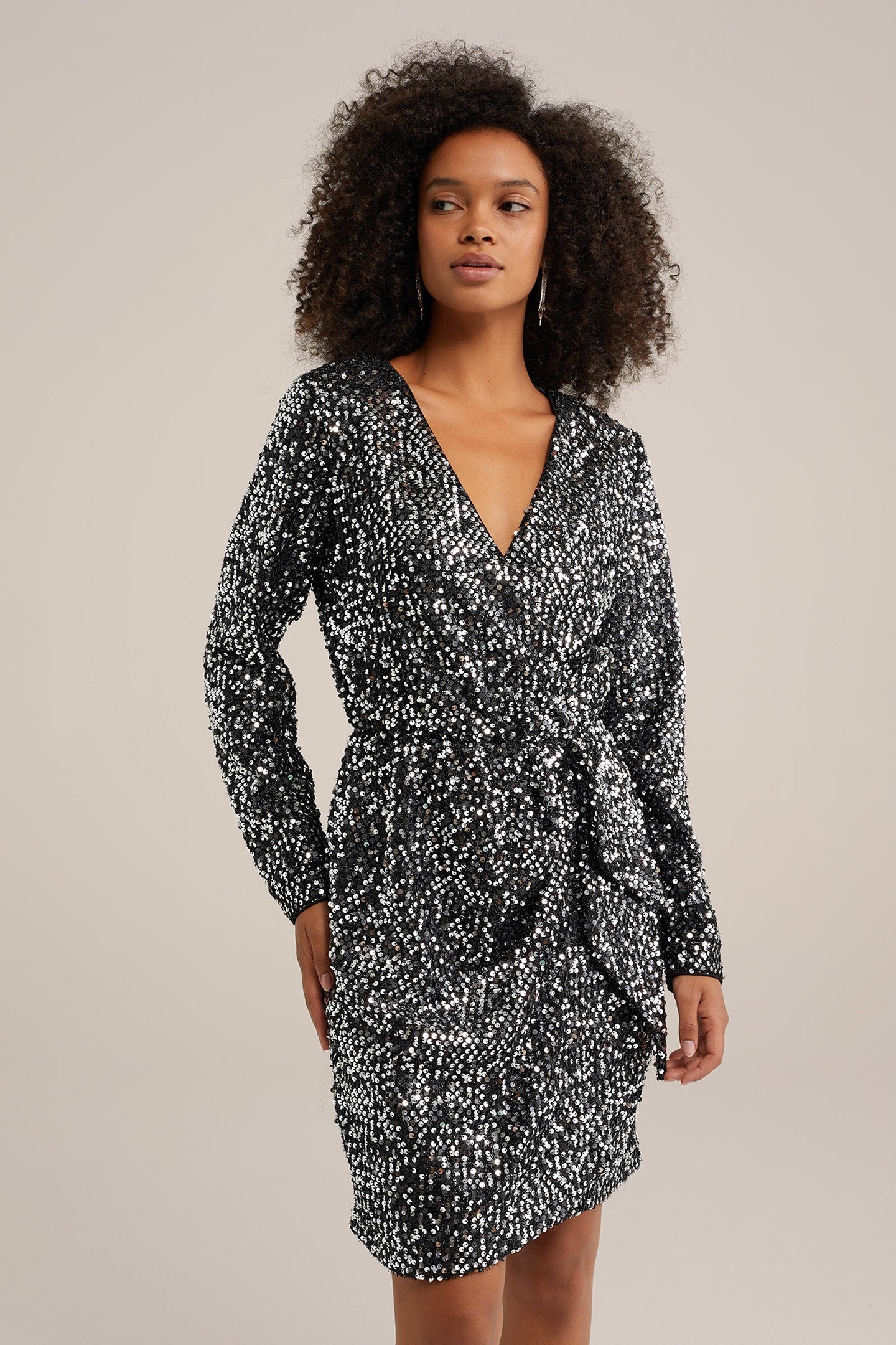 DRESS SHORT SILVER 1