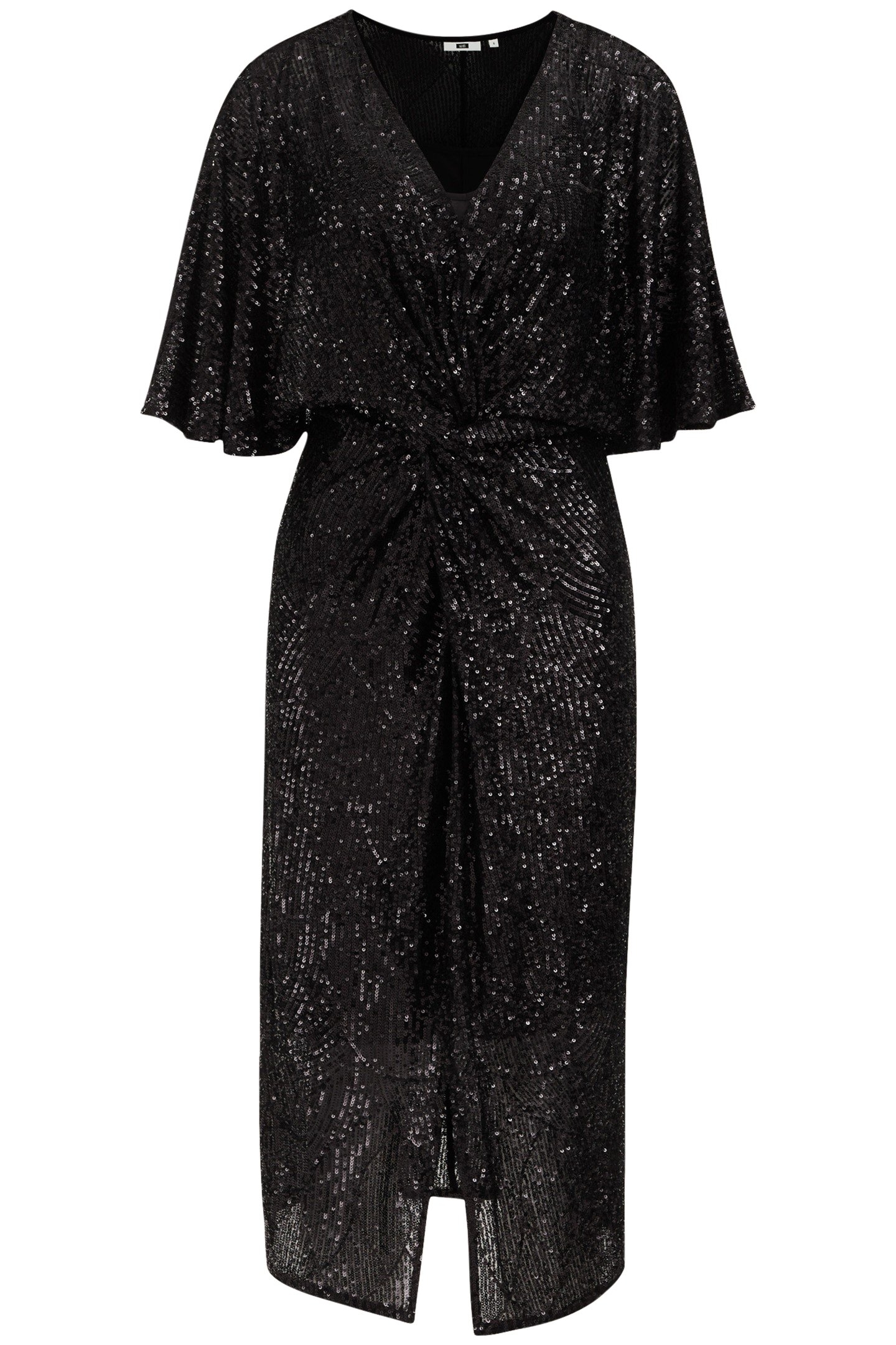 DRESS MID LENGTH BLACK 3