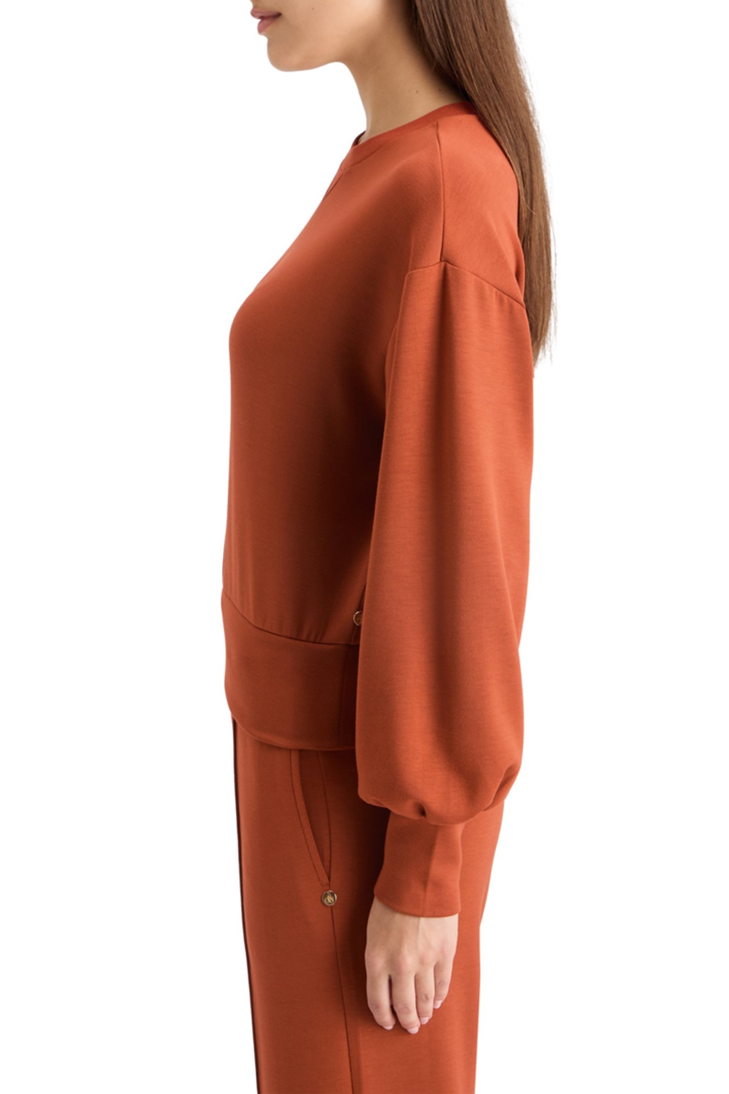 MODAL SWEATSHIRT RUST 6