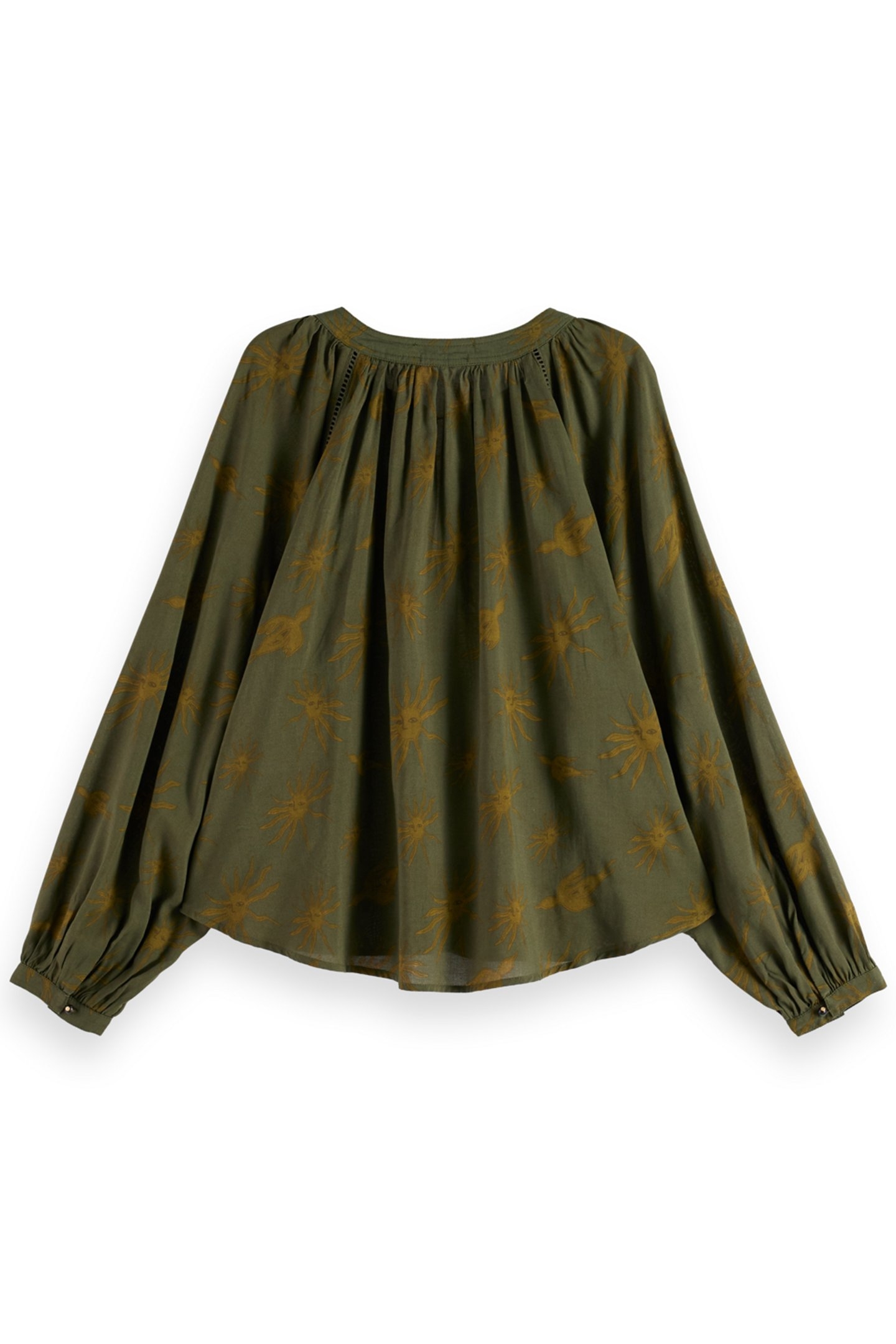 PRINTED MODAL TOP MYSTIC SKY OLIVE 5