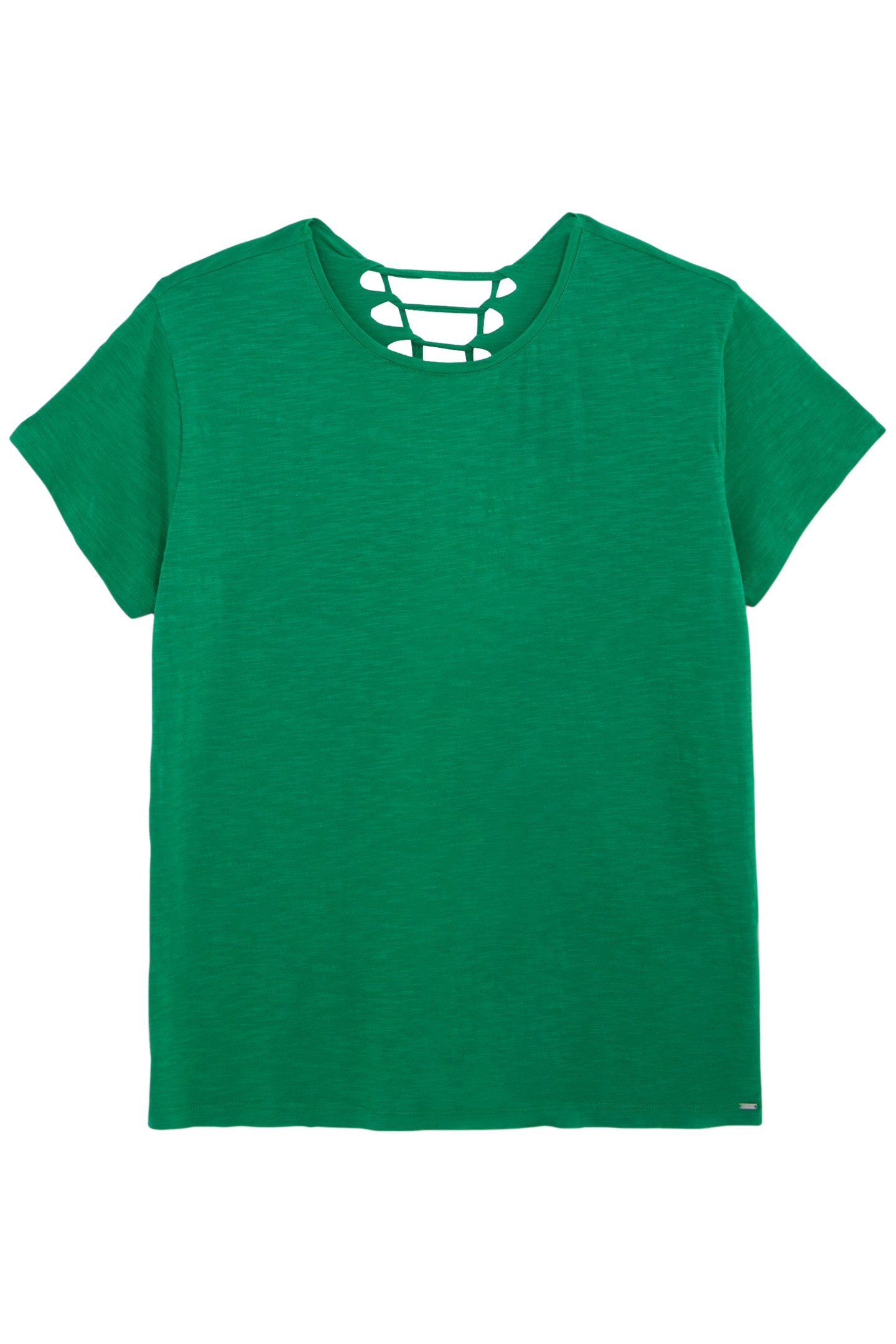 MINT LACE-UP BACK T-SHIRT 1