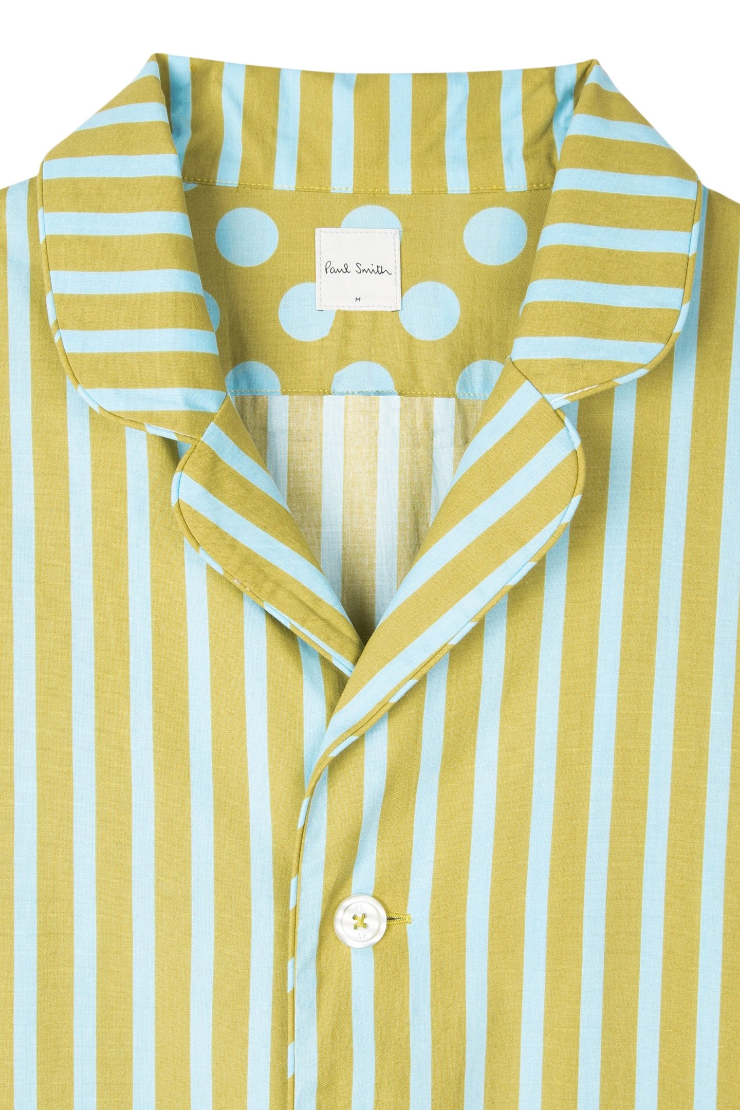 UNISEX PJ TOP L/SLV LEMON YELLOW 5