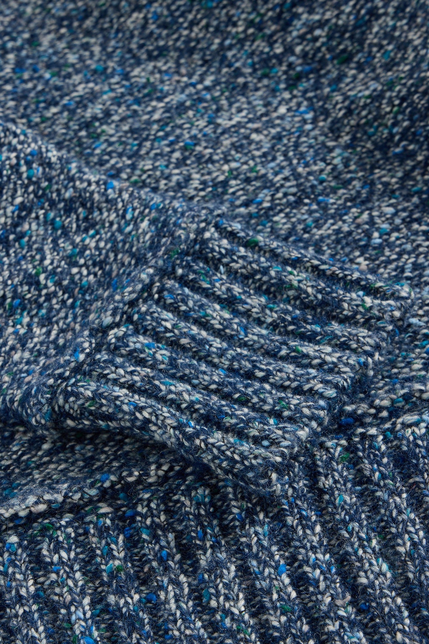 TAMMY TEXTURED V NECK DARK NAVY 6