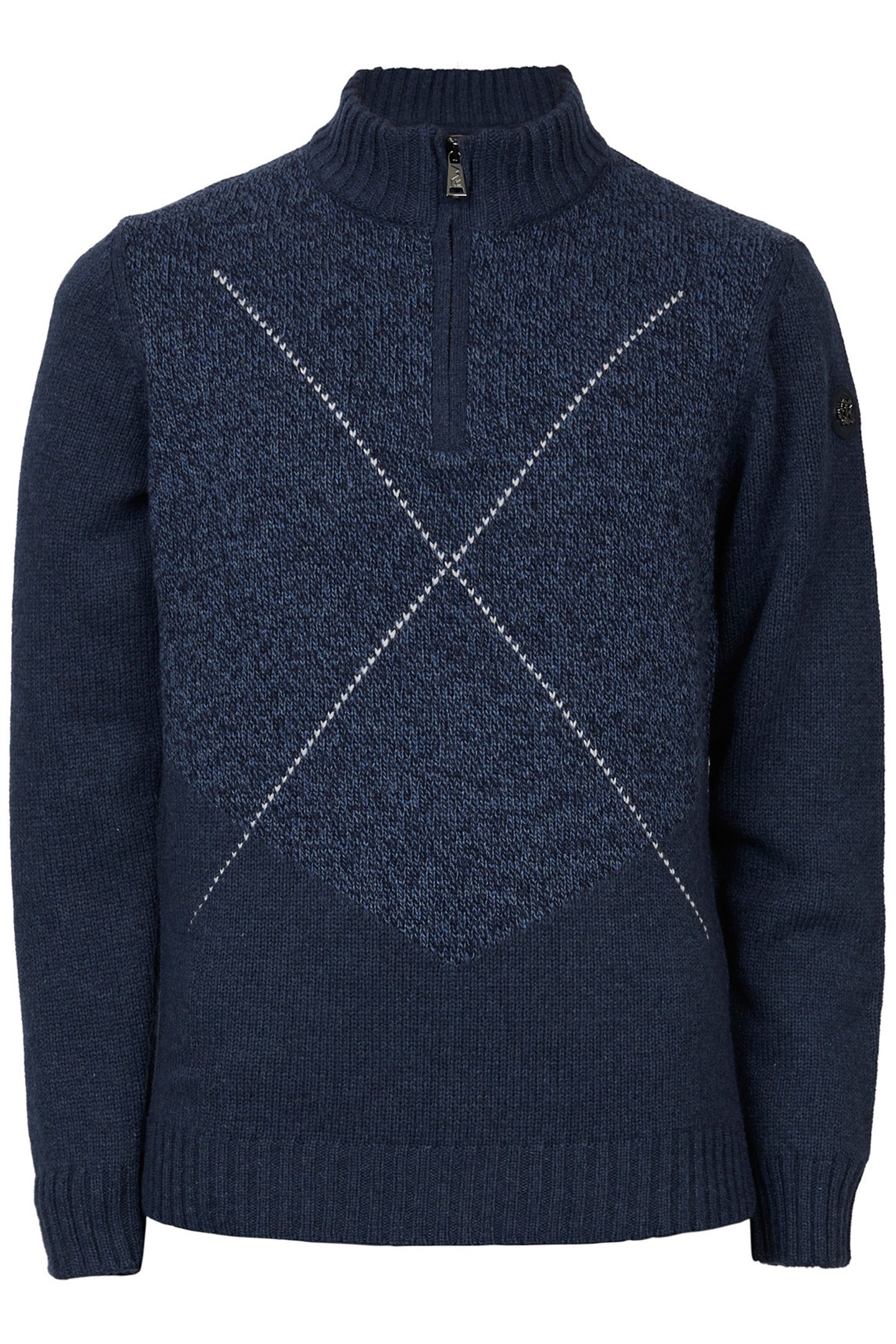 CUSTOM FIT MOCK NECK PULLOVER 4