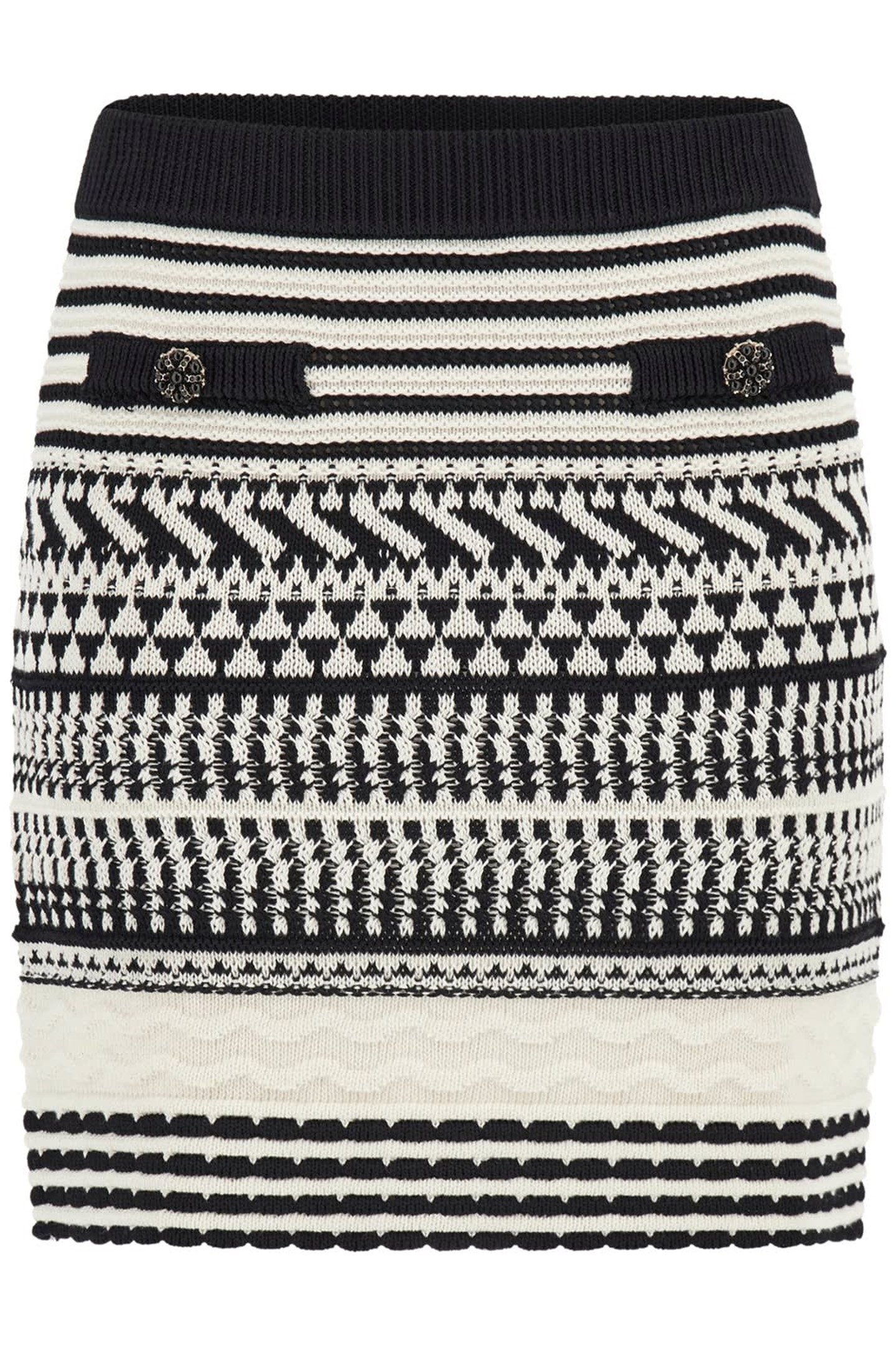 ARIANNA STITCHED SKI EGGSHELL AND BLACK 4