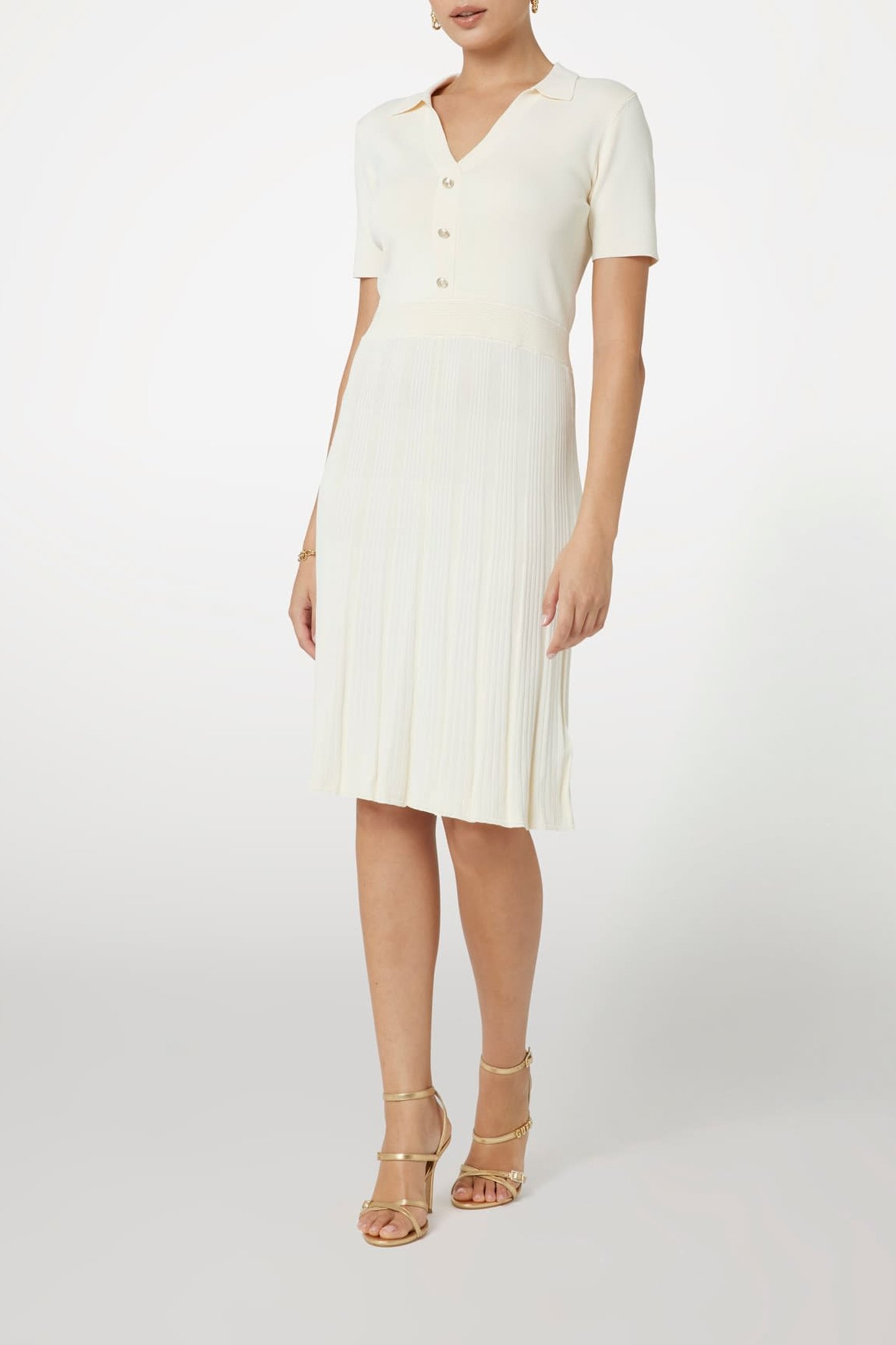 KATRIN SS V COLLAR D EGGSHELL ECRU 3