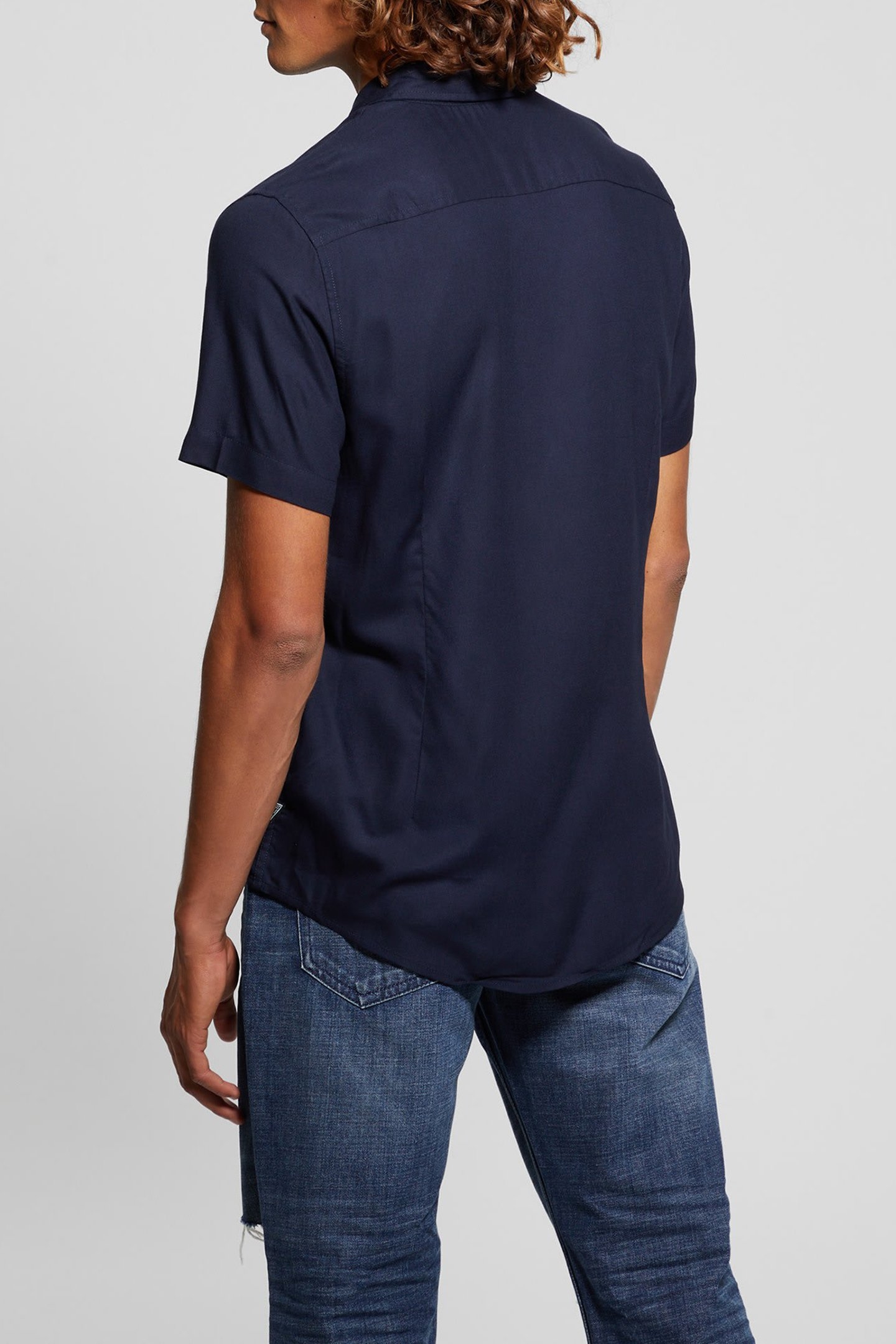 SS ECO RAYON SOLID S SMART BLUE 2