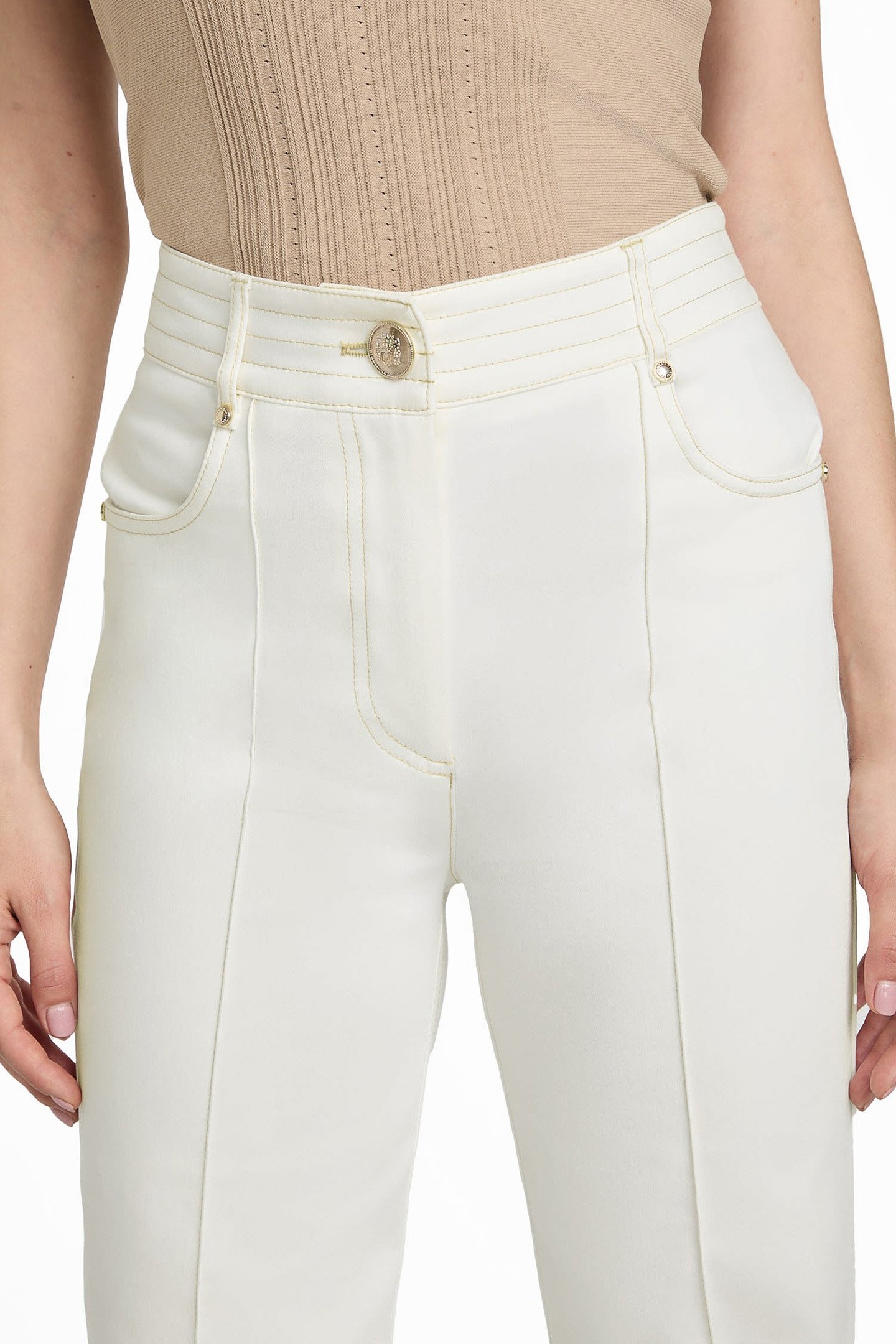 MAYA PANT PALE PEARL MULTI 4
