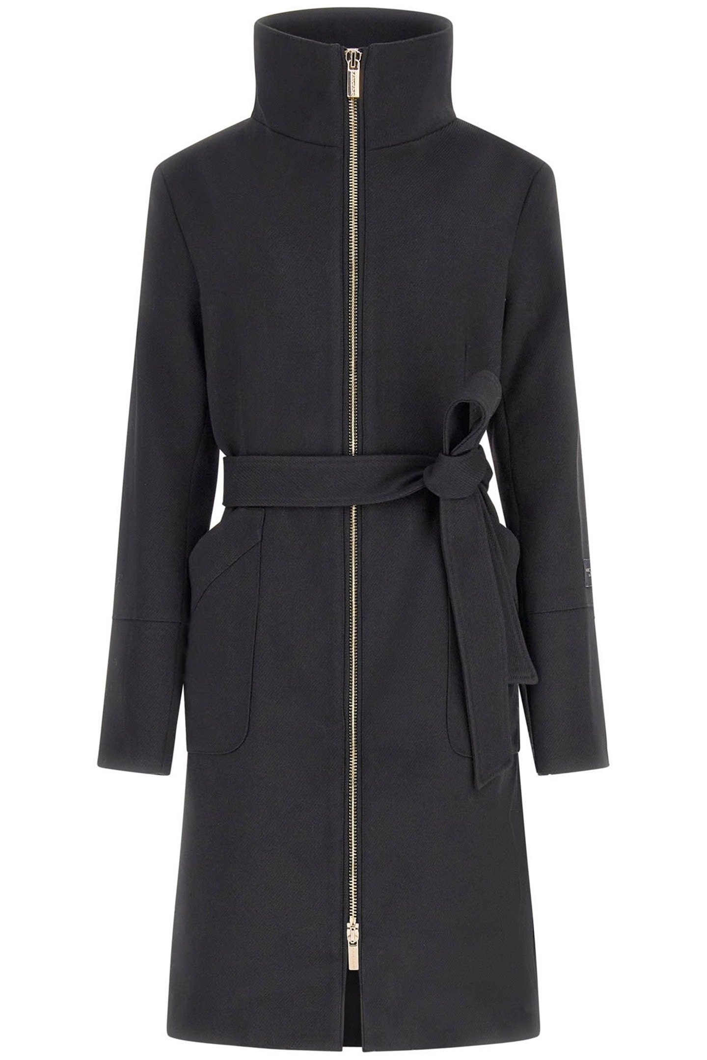 SONIA COAT JET BLACK A996 1