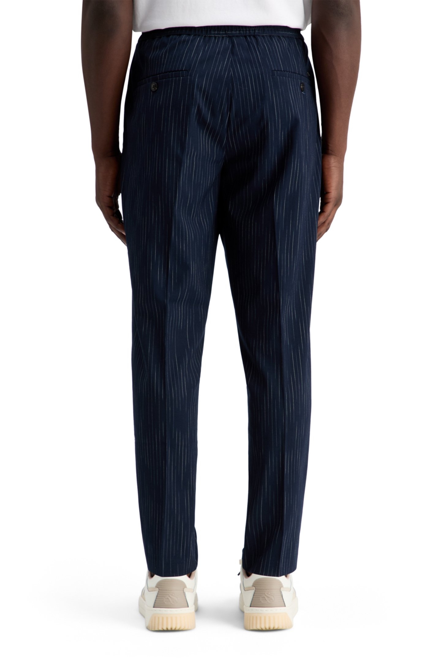 FINCH -SPACE-DYE PINSTRIPE JOGGER NIGHT BLUE PINSTRIPE 2
