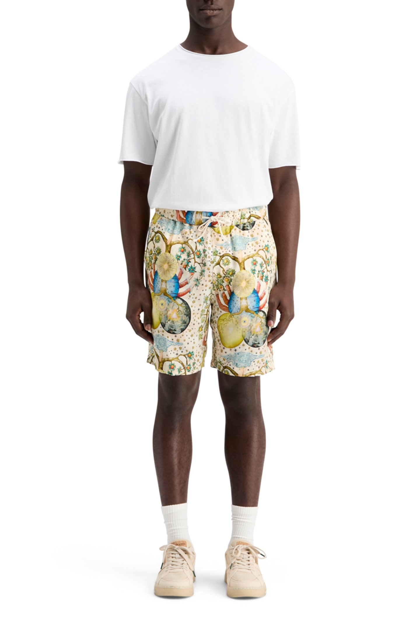 FAVE - PRINTED EMBASSY OF THE FREE MIND BERMUDA SHORT EMBASS 3