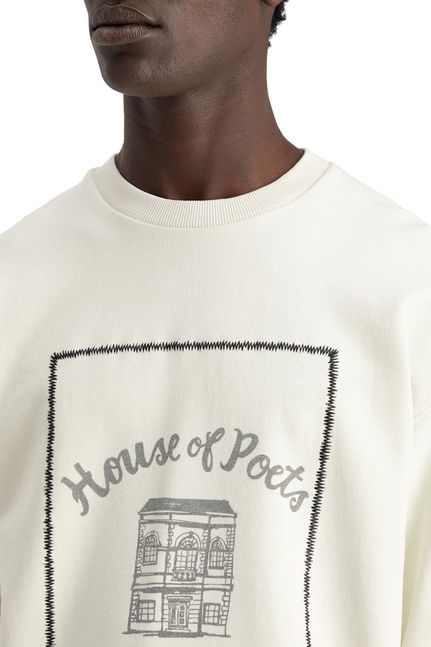 RELAXED FIT ARTWORK SWEATSHIRT SWAN 6