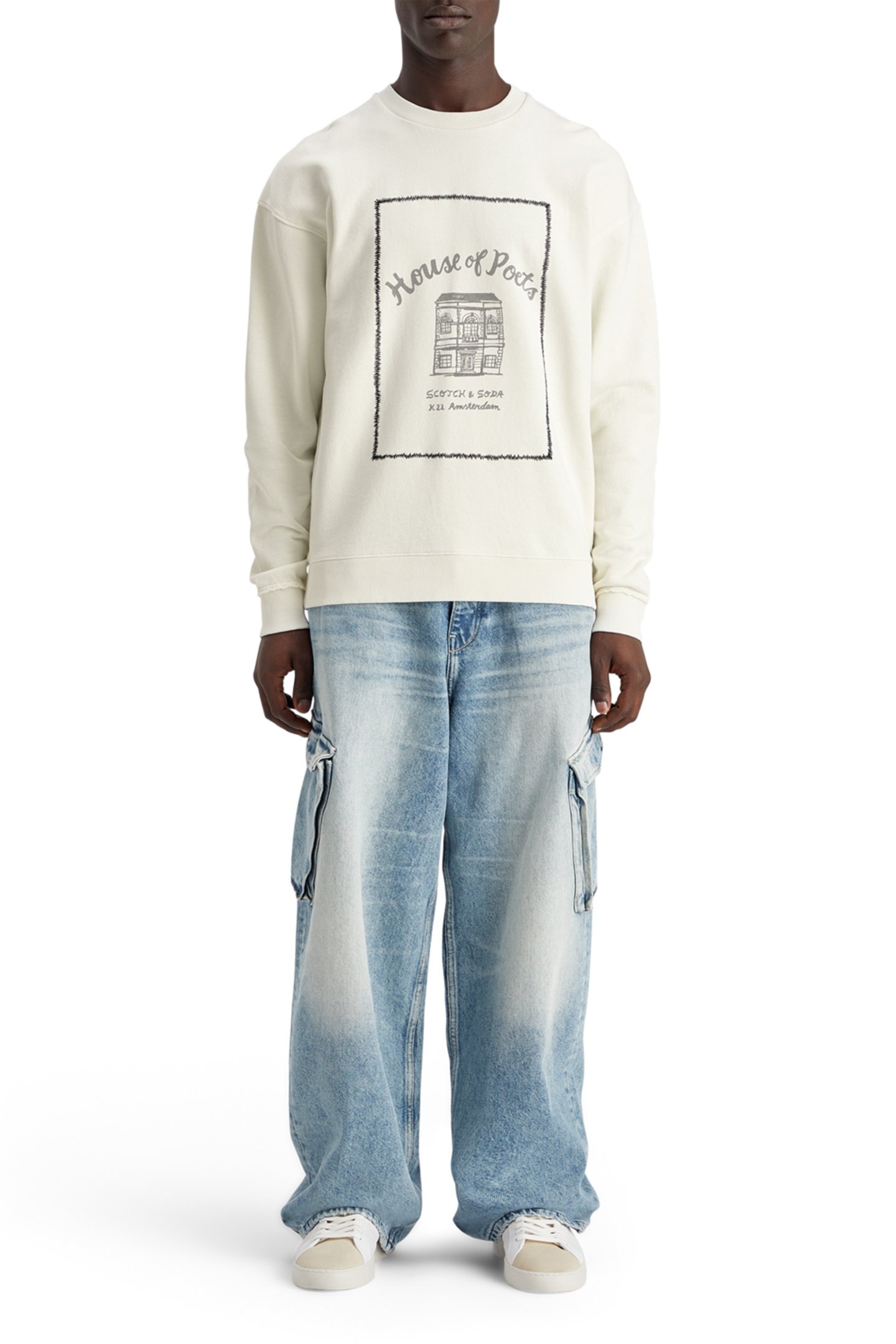 RELAXED FIT ARTWORK SWEATSHIRT SWAN 3