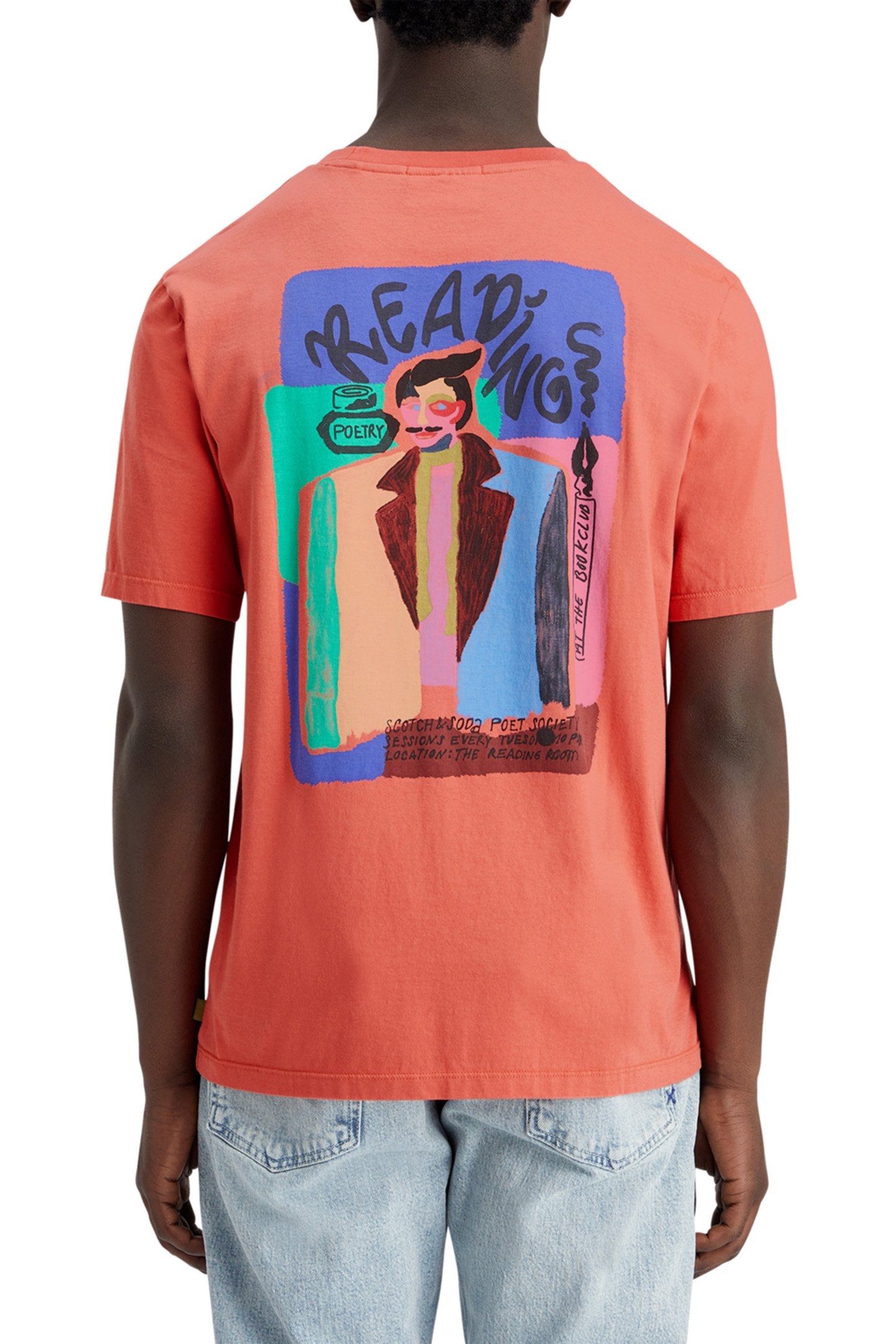 REGULAR FIT FRONT BACK ARTWORK T-SHIRT NEGRONI 2