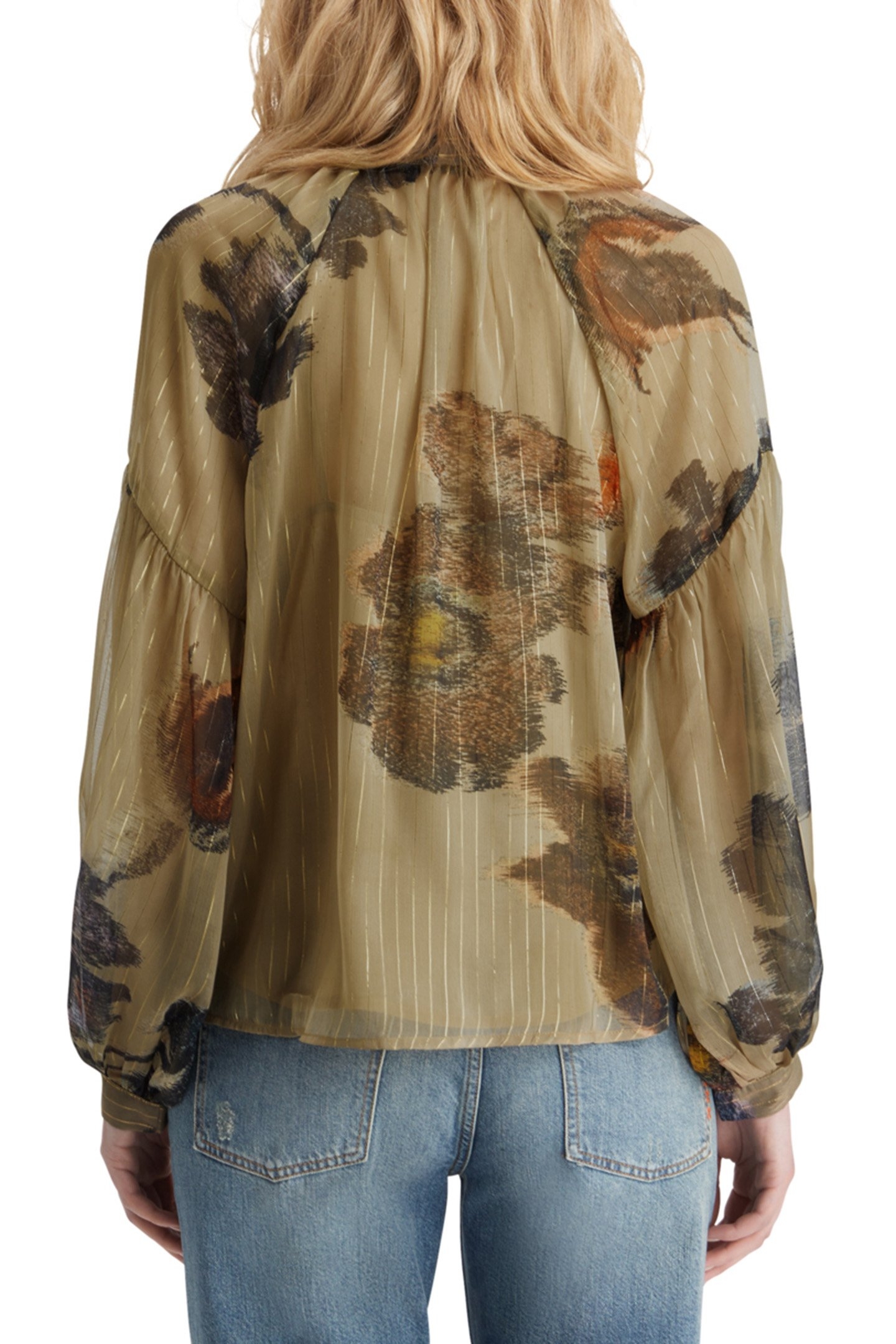 LUREX TOP POETRY TAPESTRY MILITARY 2