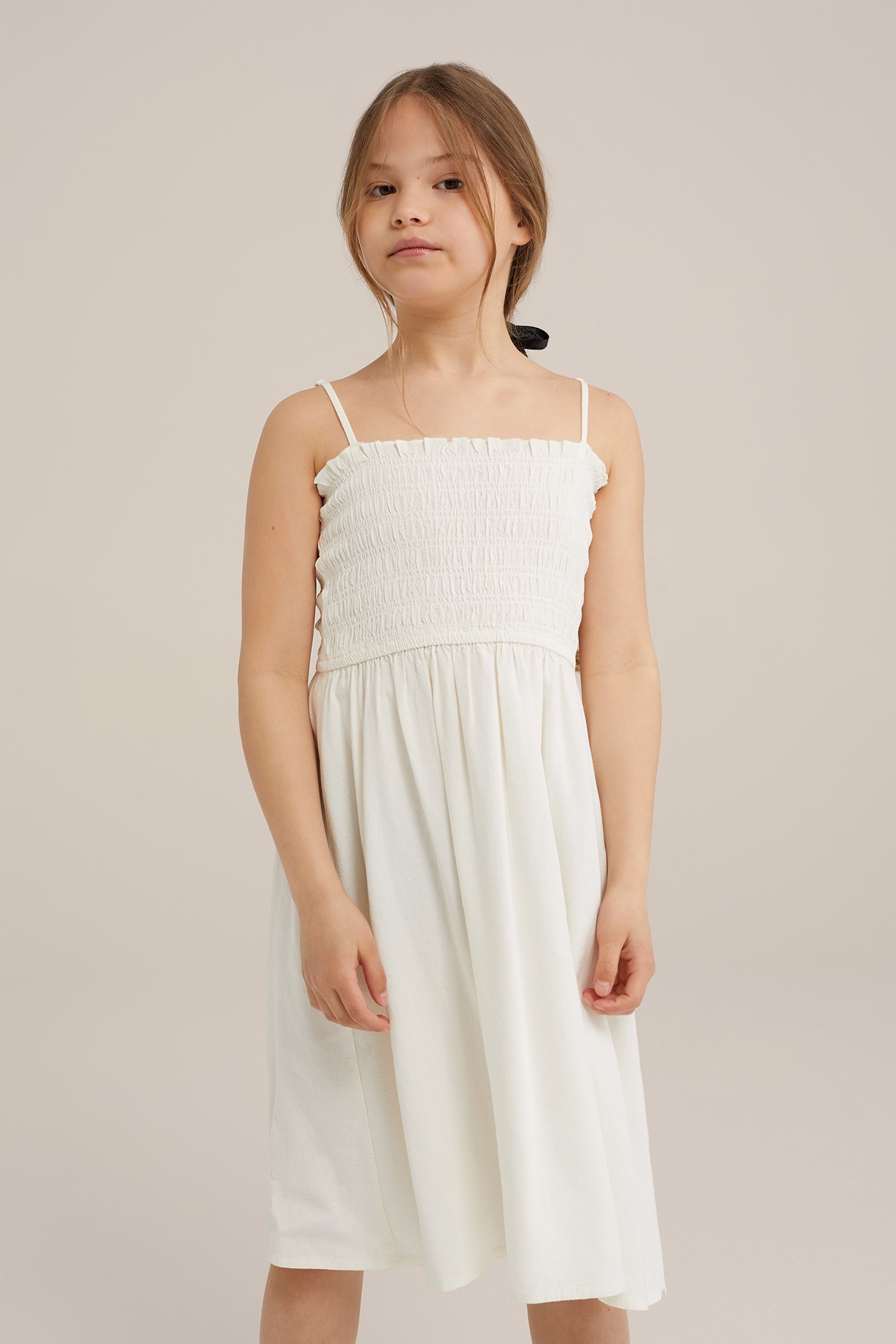 DRESS MAXI LENGTH OFF-WHITE 1