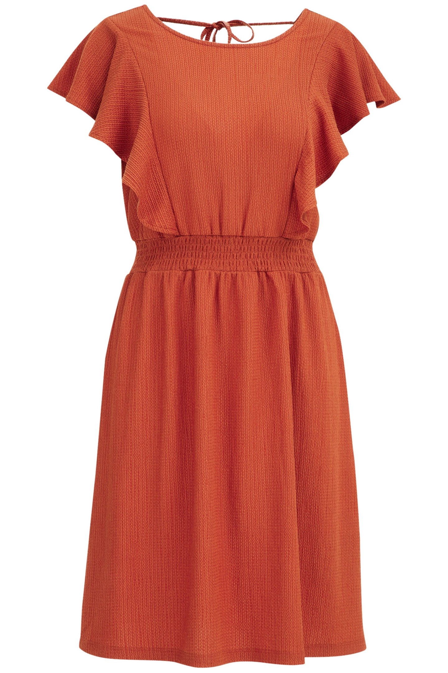 DRESS MIDI LIGHT BROWN 4