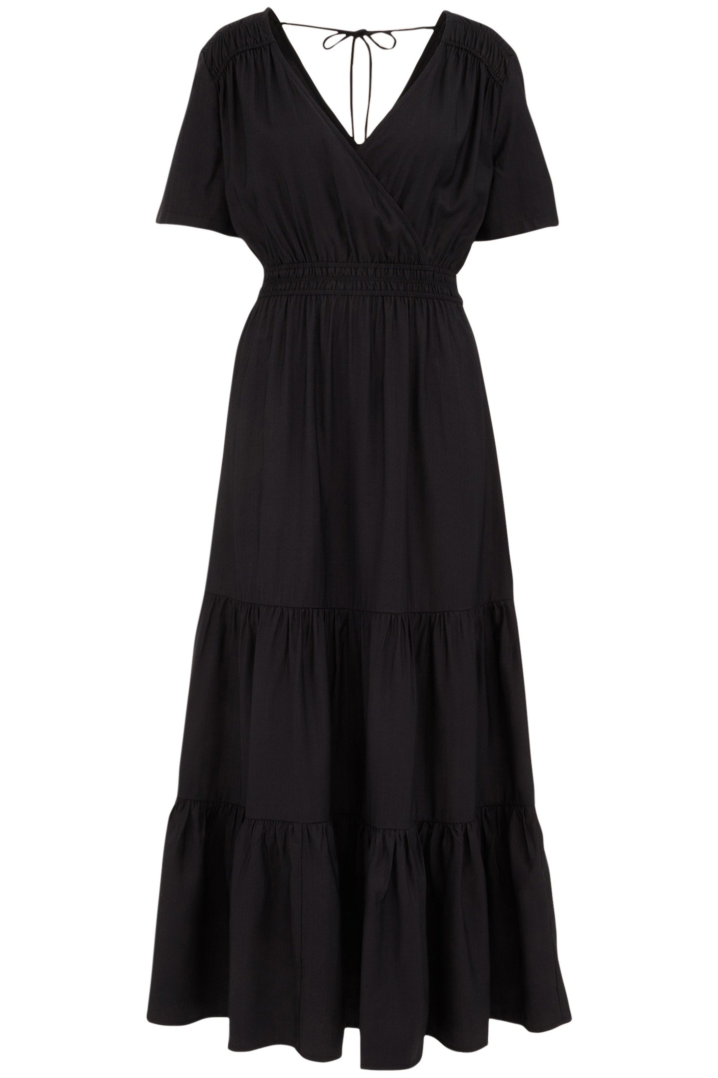 DRESS MAXI LENGTH BLACK 3