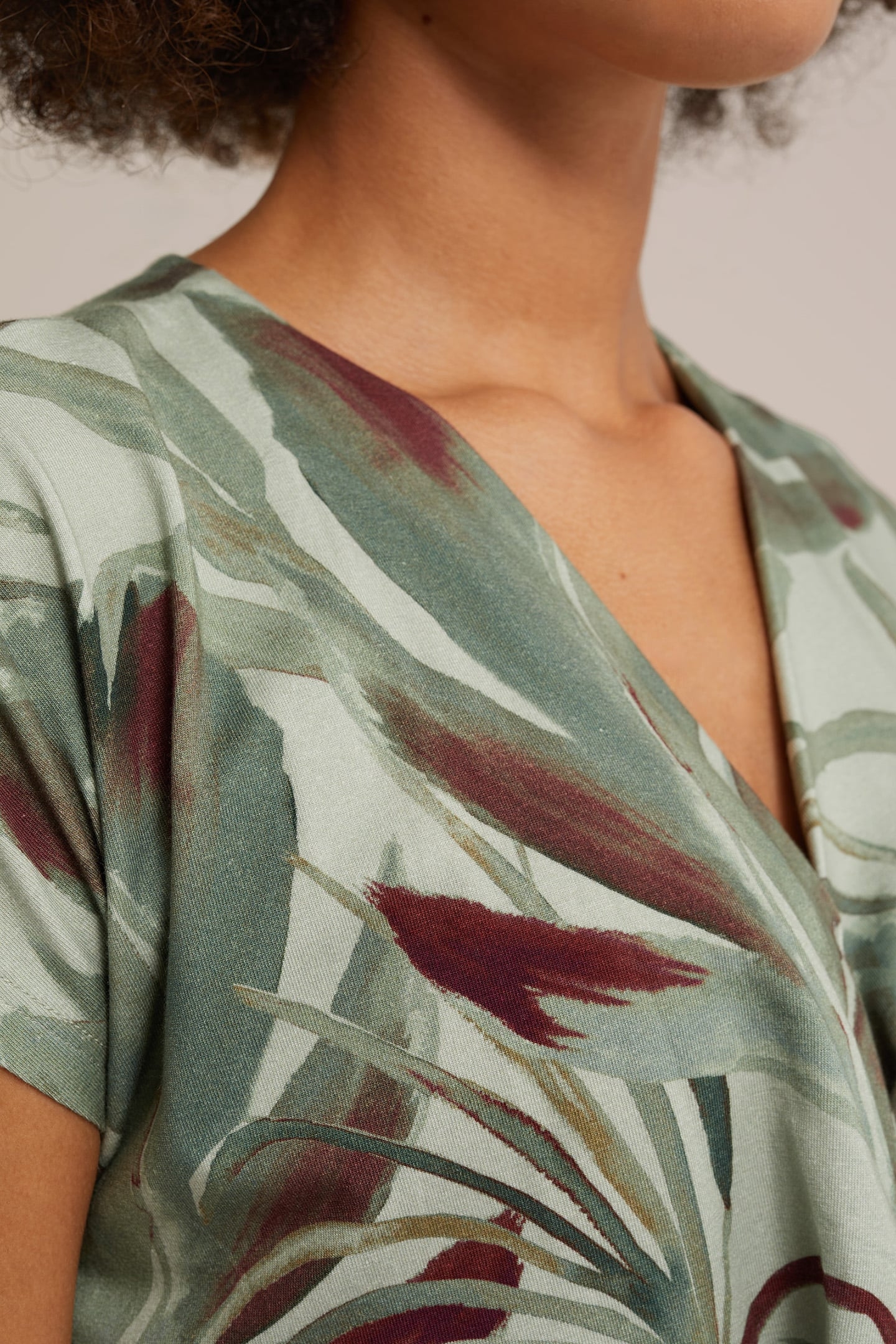 DRESS MID LENGTH GREEN 5