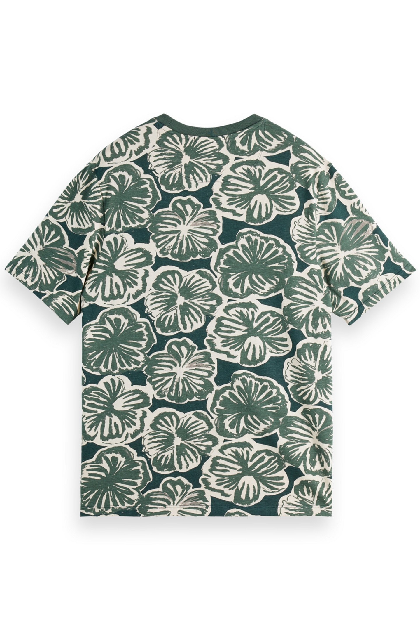 BIG ALL OVER PRINT T-SHIRT SAN FRAN FLOWER 5