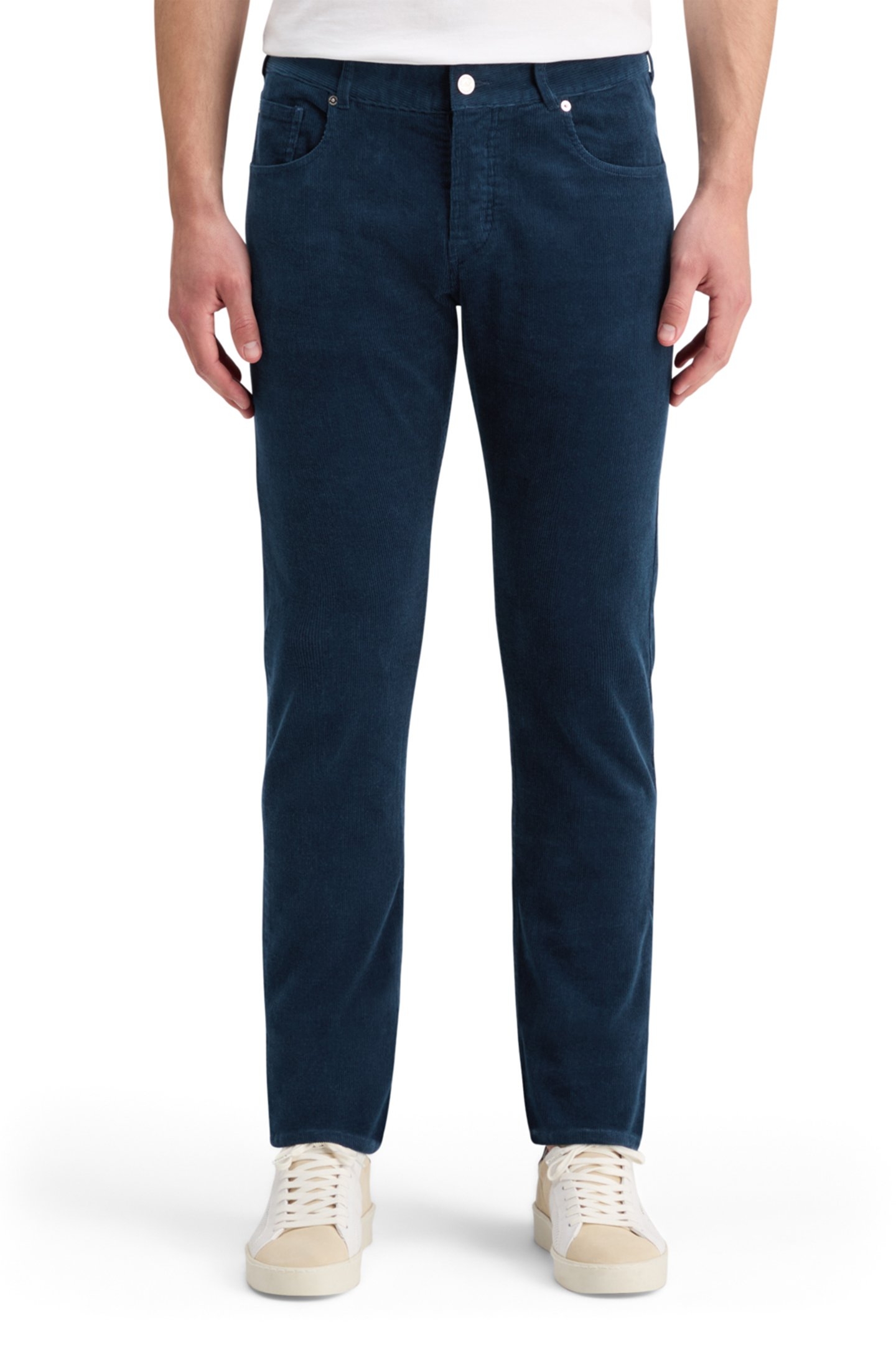 RALSTON 5 POCKET CORDUROY CHINO HERITAGE BLUE 1