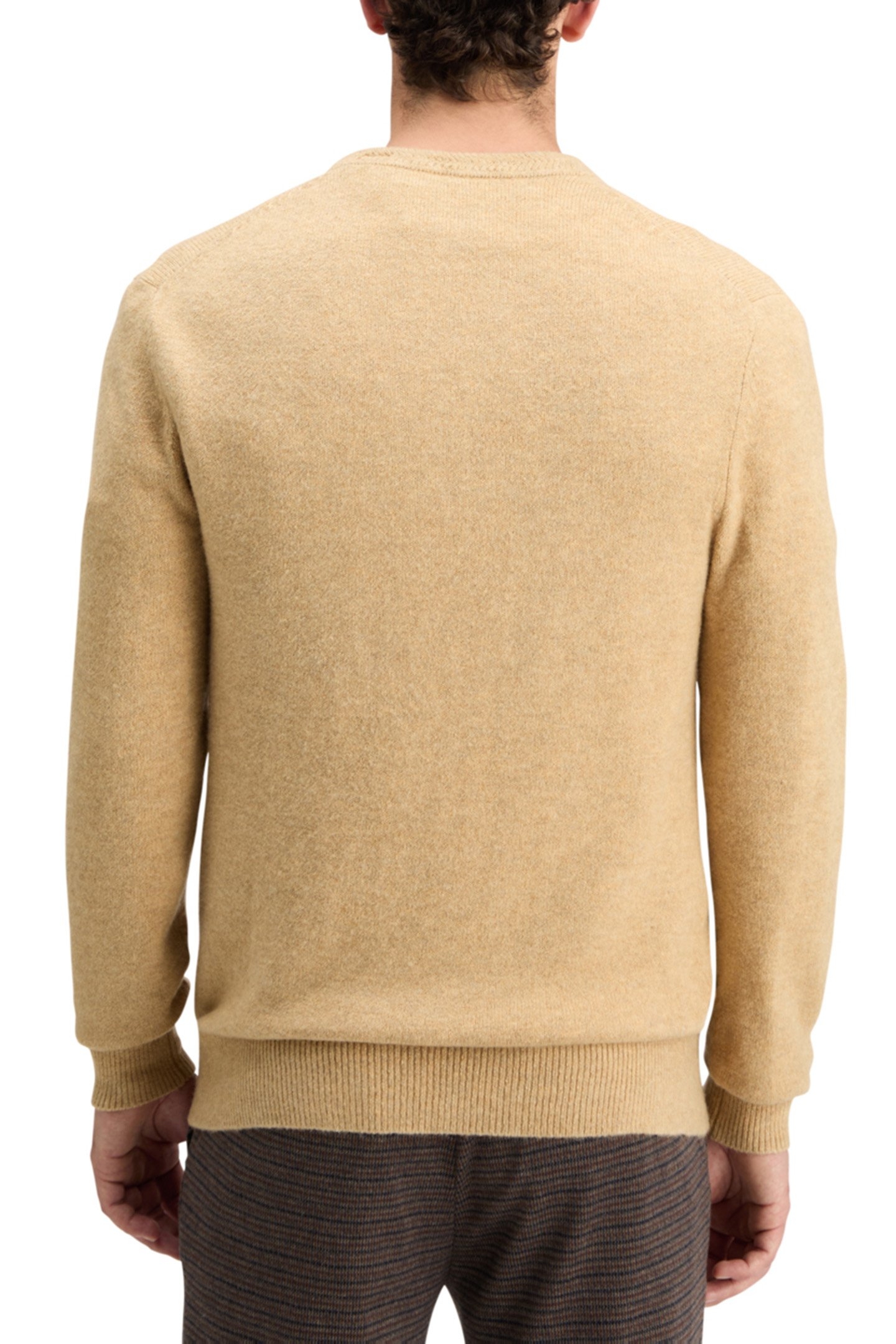 SOFT KNIT REGULAR FIT SWEATER CAMEL 2
