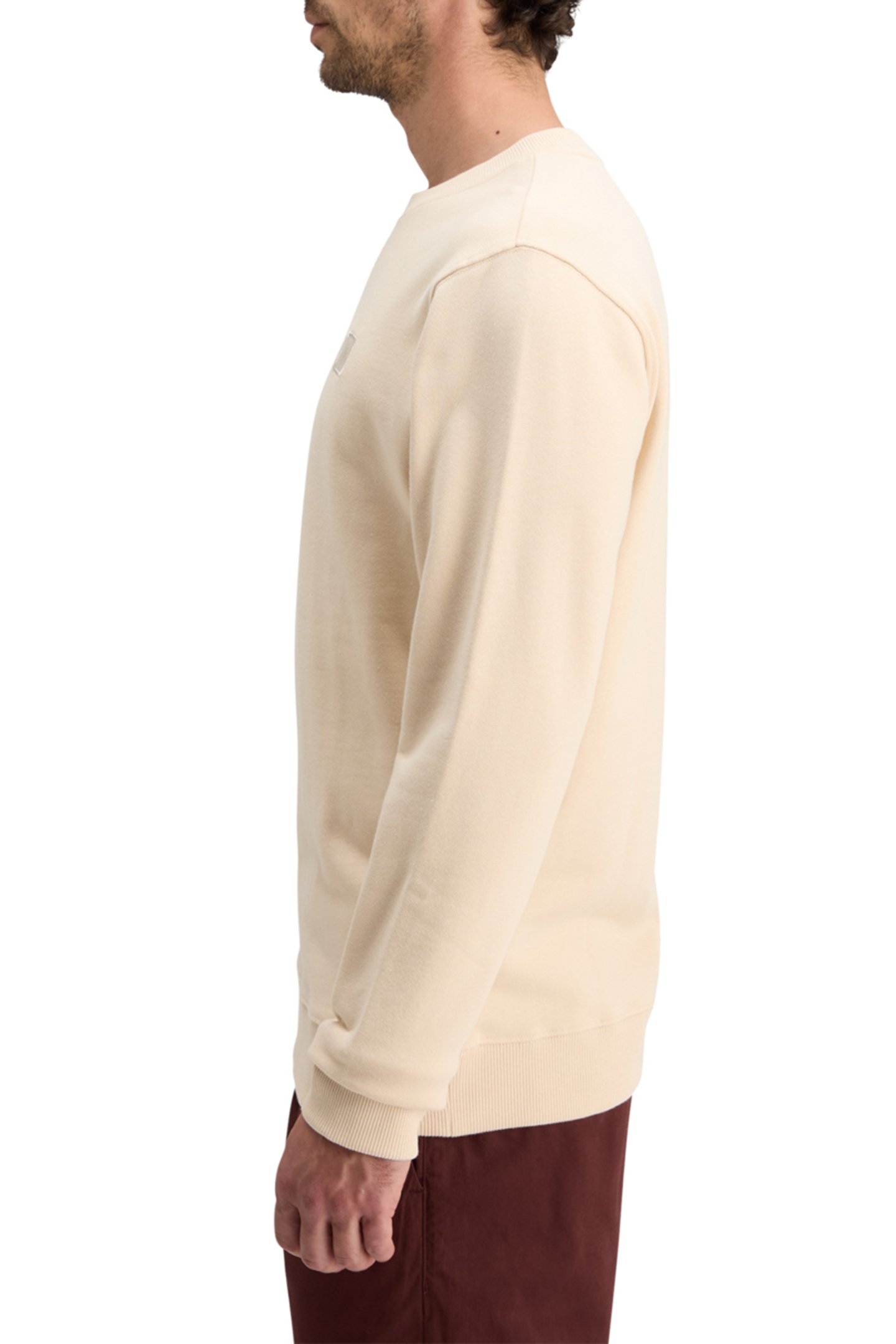 ESSENTIAL LOGO BADGE CREW PARCHMENT 7