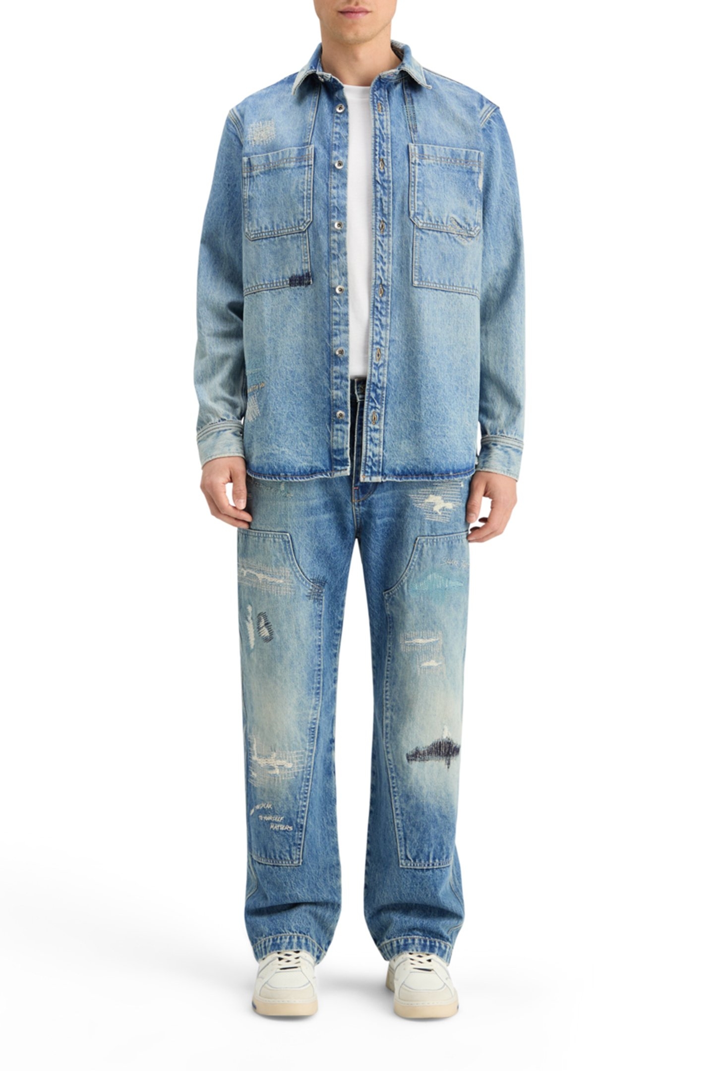 JOE JONAS X SCOTCH SODA REGULAR FIT SHIRT - NOTES FROM JOE N 2