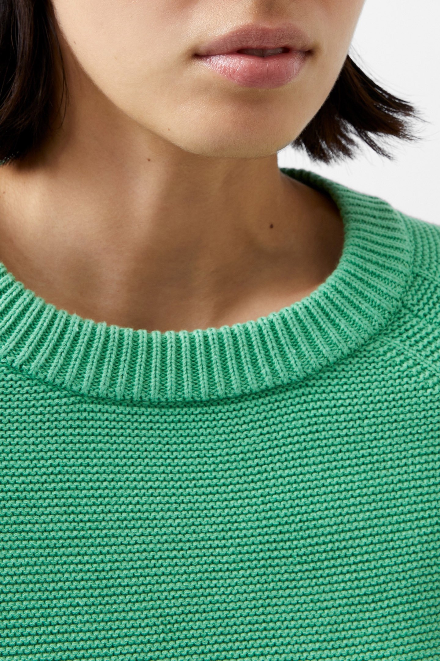 LILY MOZART L/S CREW NK JUMPER MINTED GREEN 4