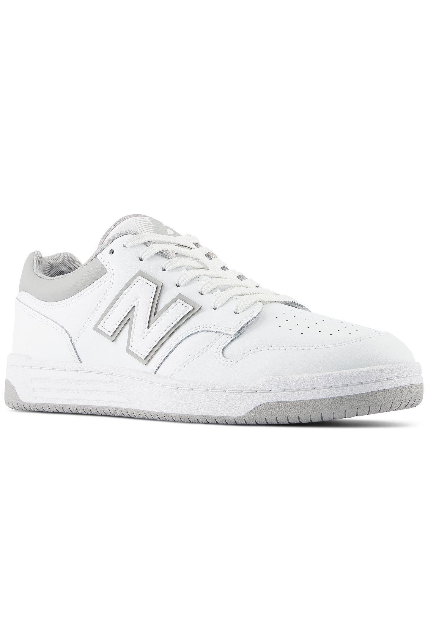 BB480LGM SNEAKERS IN WHITE & GREY 2