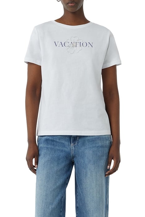 COMMA T-SHIRTS WHITE 1