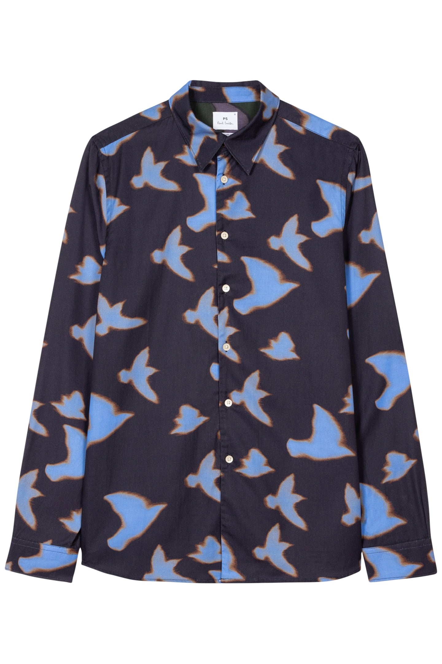 MENS LS REGULAR FIT SHIRT VERY DARK NAVY 3