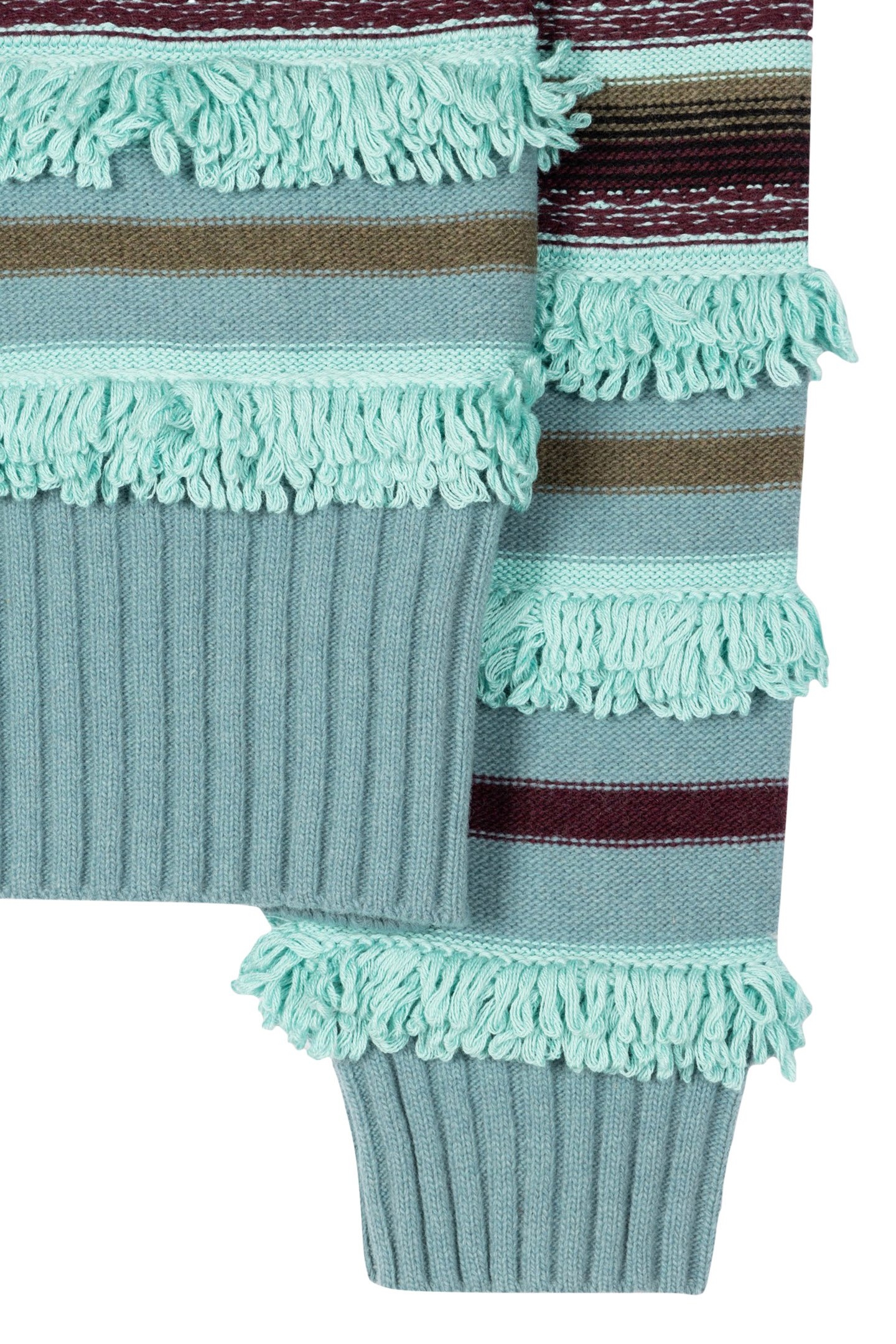 KNITTED SWEATER CREW NECK LIGHT BLUE 6
