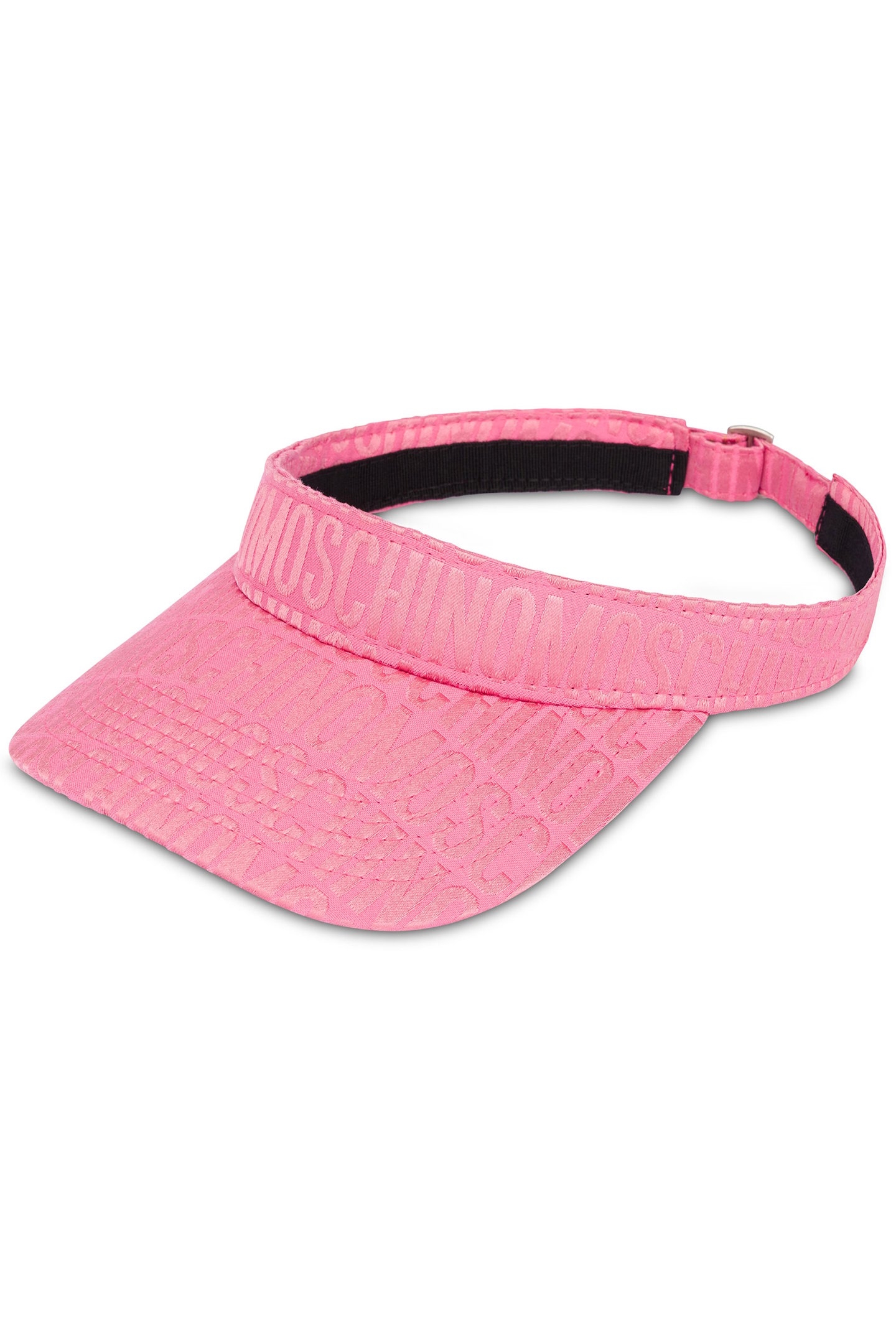 NYLON VISOR ALLOVER LOGO PINK 3