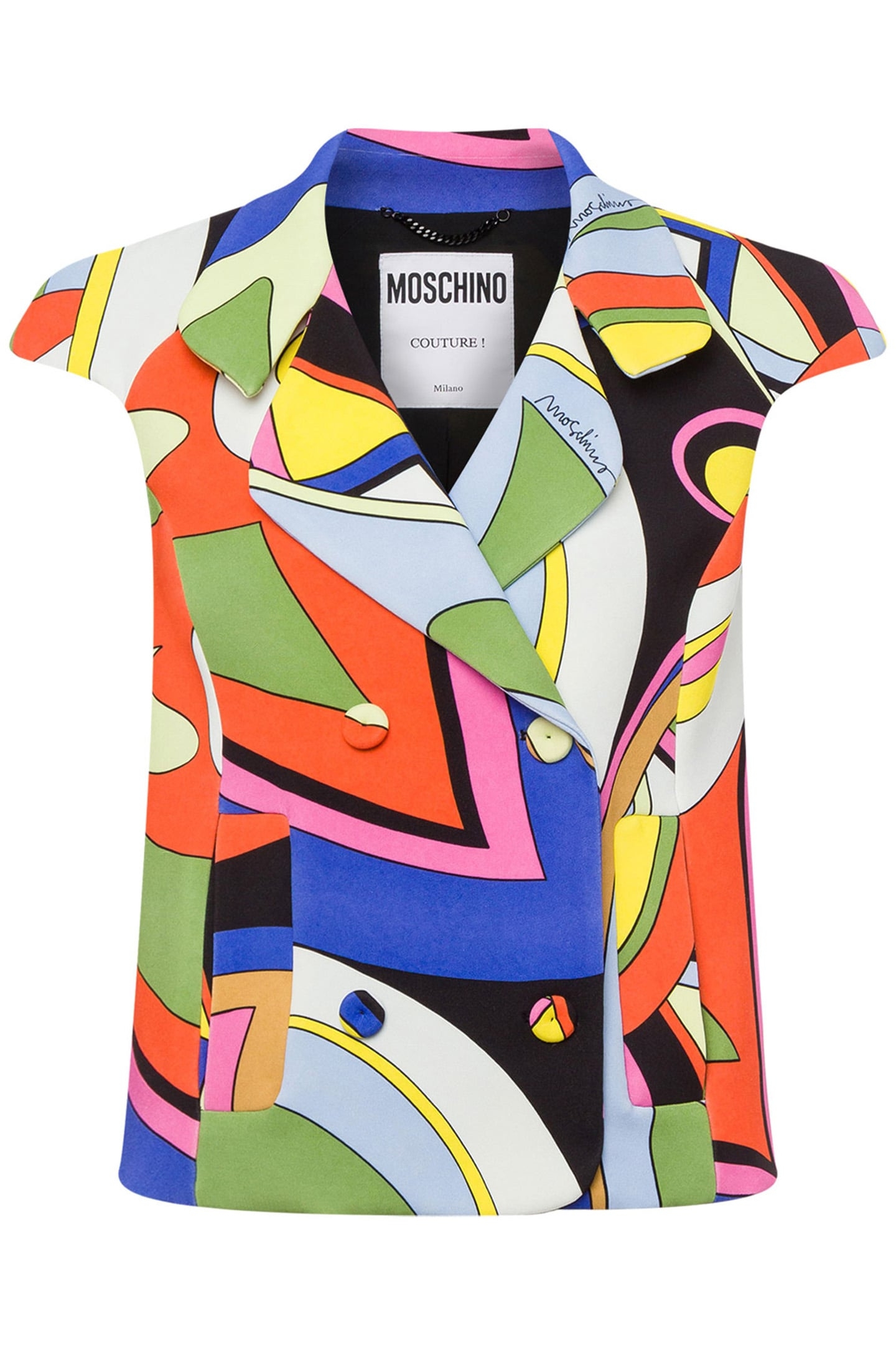 MULTICOLOR PRINT CADY VEST MULTICOLOUR 3