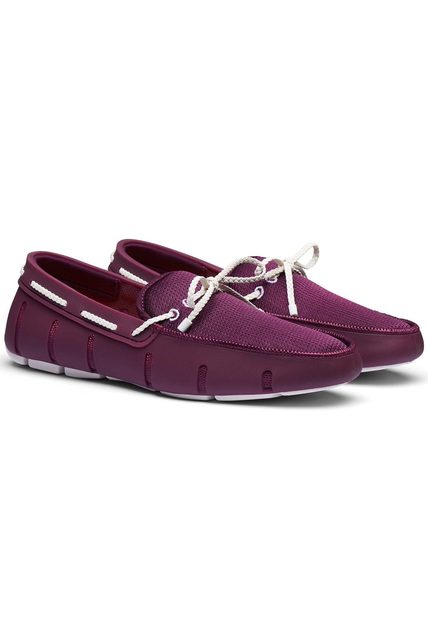BRAIDED LACE LOAFER MULBERRY 2