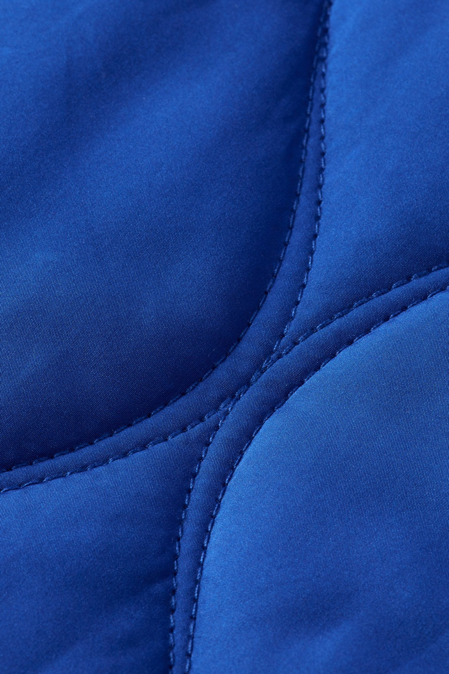 OVERSIZED ONION QUILT LINER JACKET ELECTRIC BLUE 8