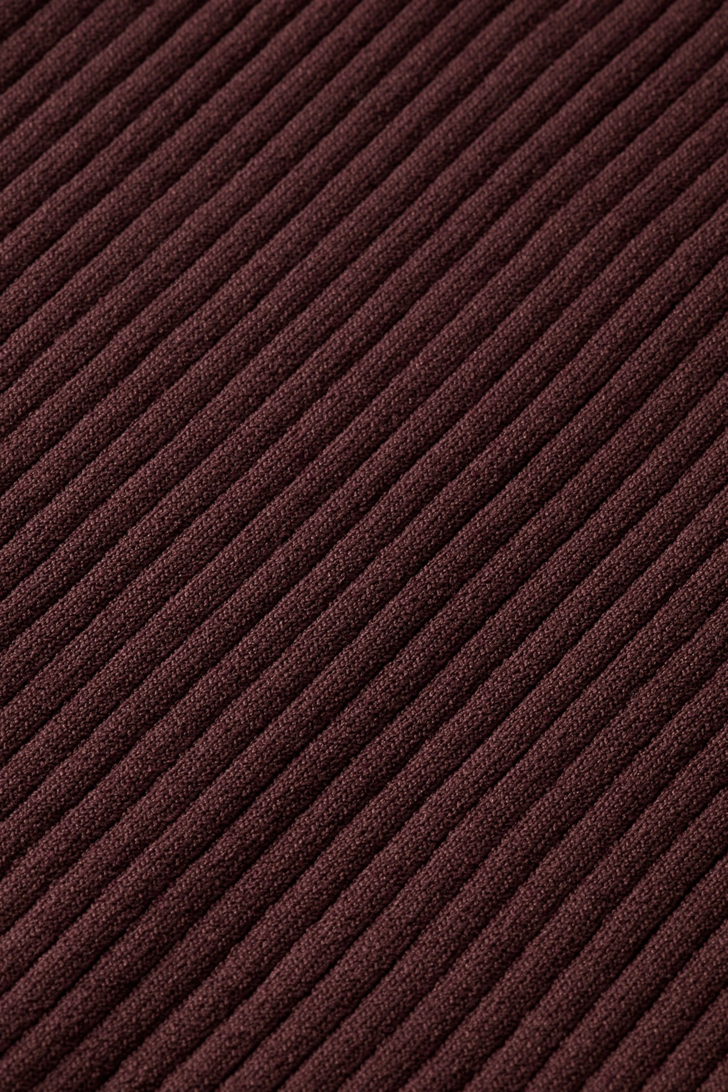 RIBBED KNITTED TANK WINE 3