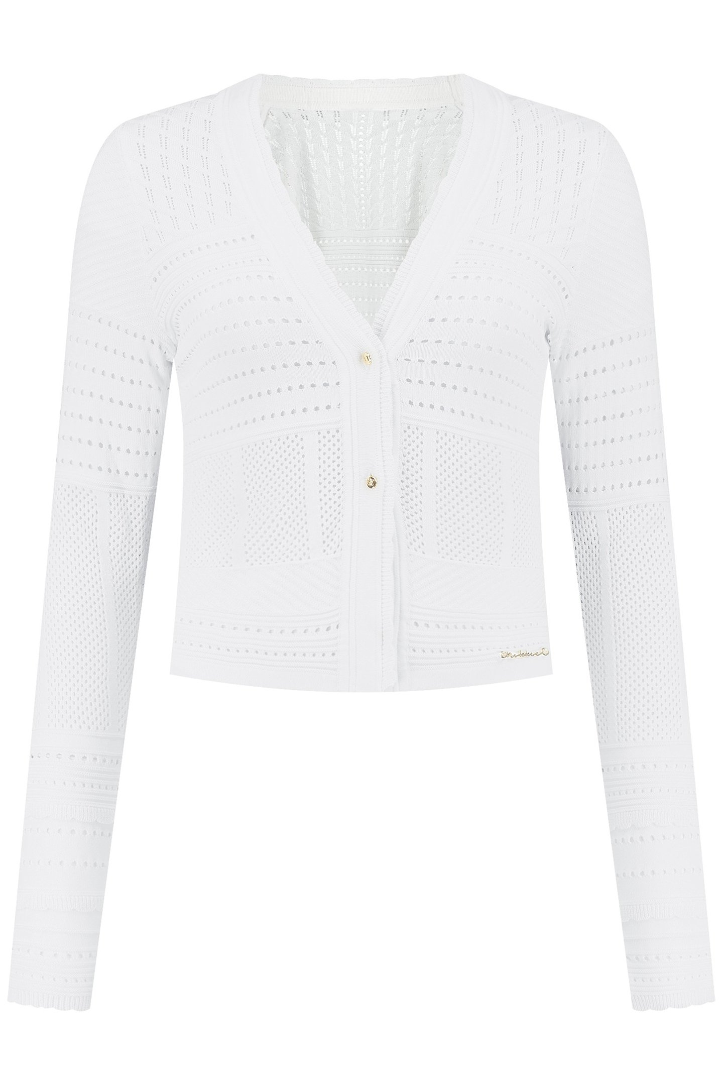 DELVINE CARDIGAN STAR WHITE 1
