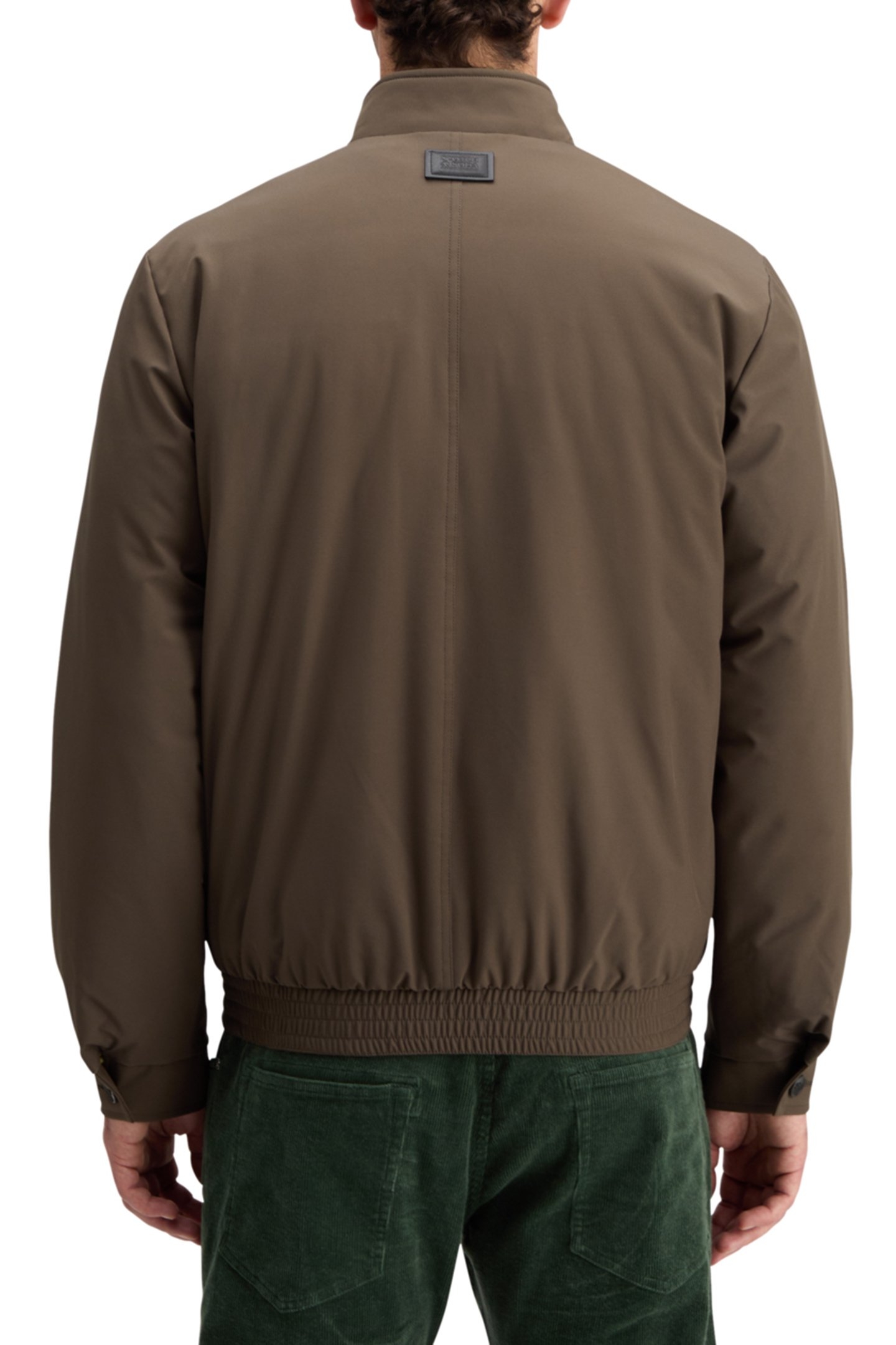 STRETCH HARRINGTON SOFTSHELL JACKET COFFEE 2