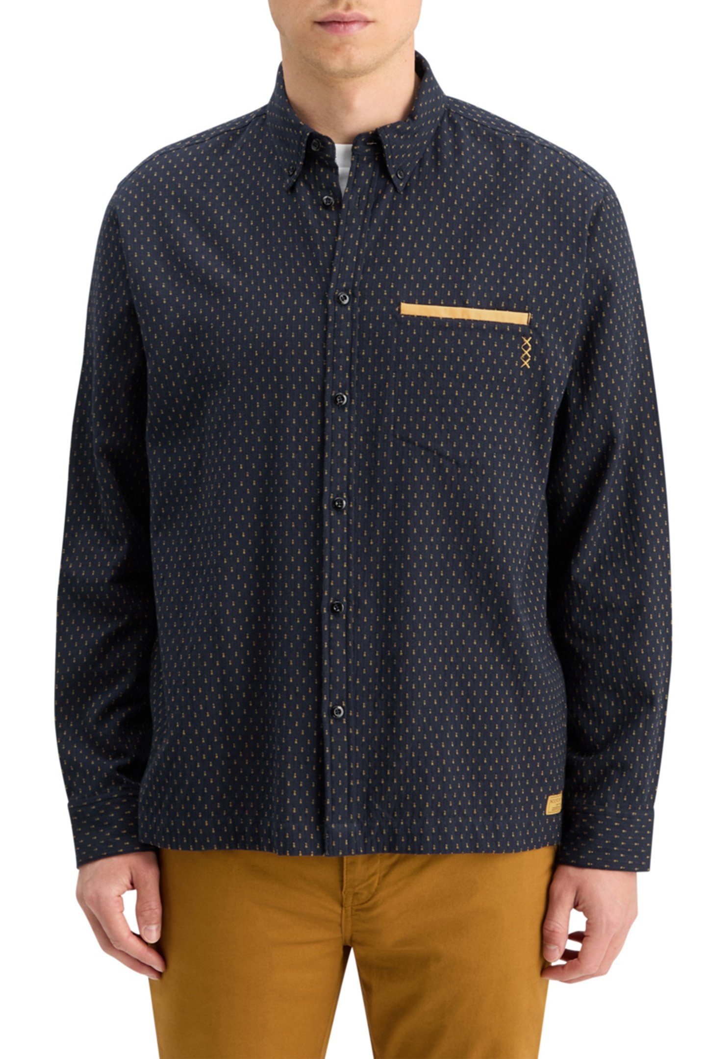 RELAXED FIT JACQUARD SHIRT NIGHT 1