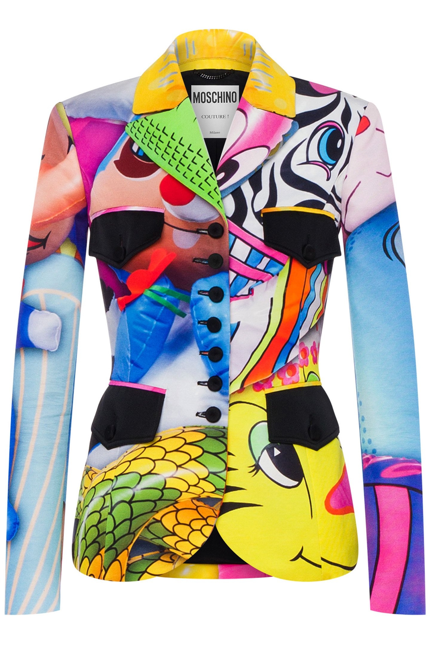 INFLATABLE ANIMALS OTTOMAN JACKET MULTICOLOUR 3