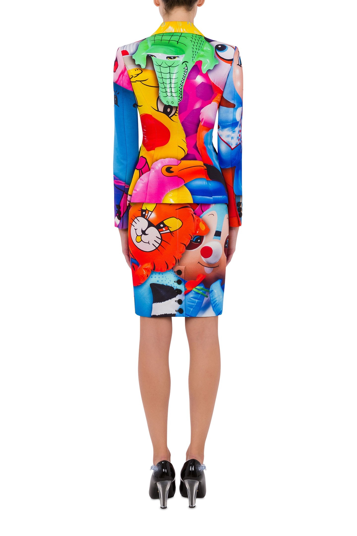 INFLATABLE ANIMALS OTTOMAN JACKET MULTICOLOUR 2