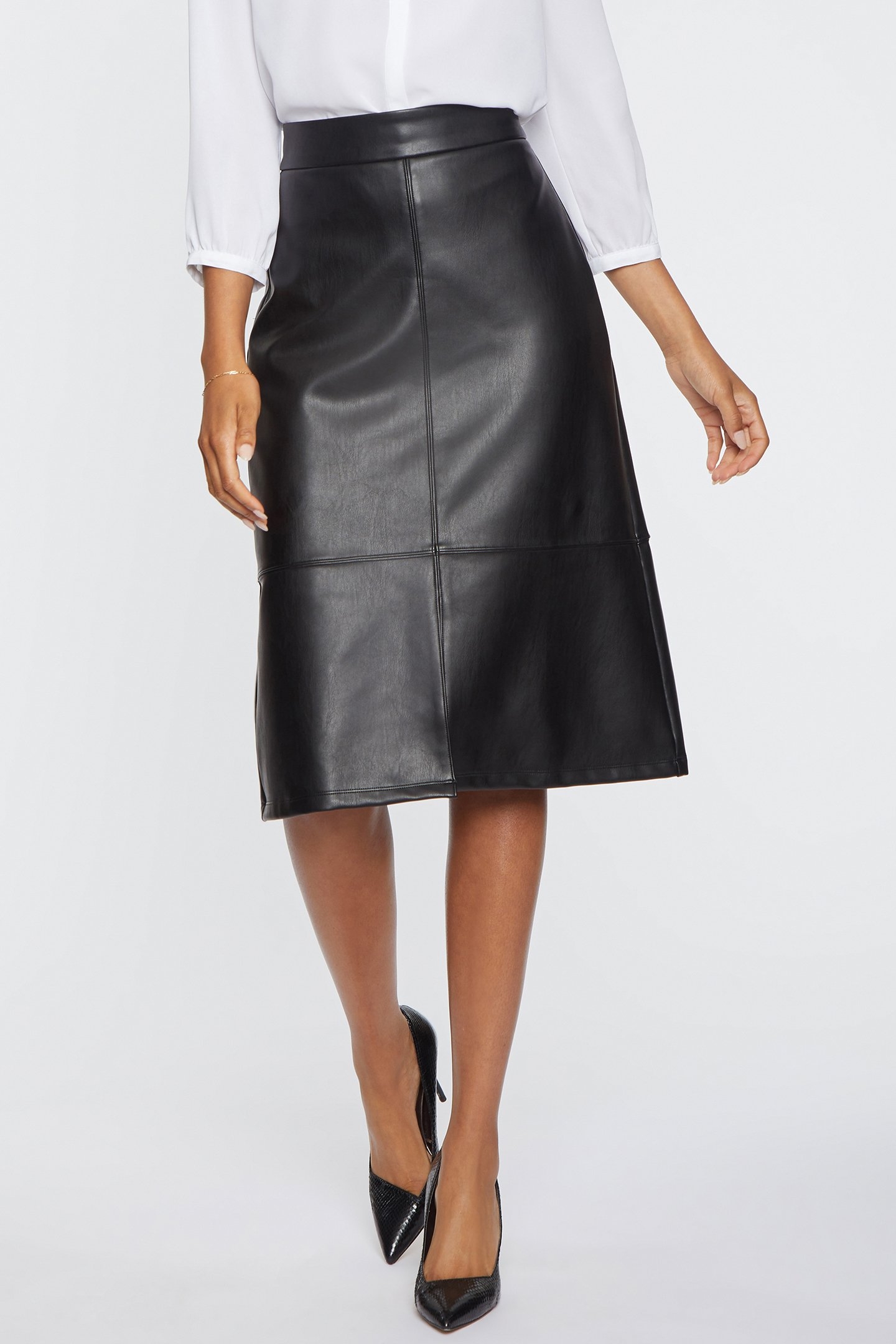 A-LINE SKIRT BLACK 1