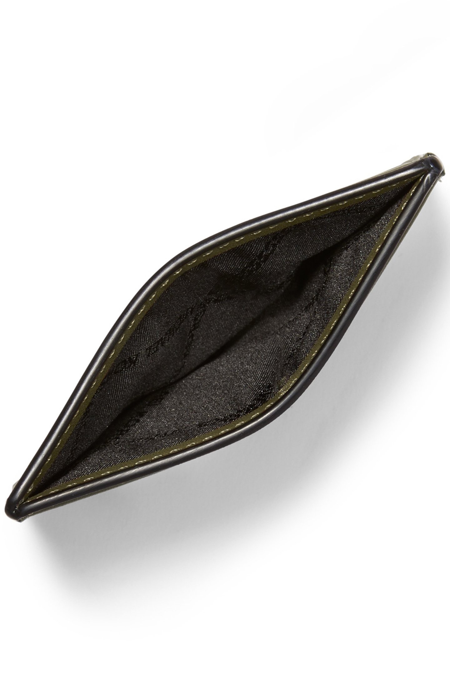 CARD HOLDER IN OLIVE GREEN 2